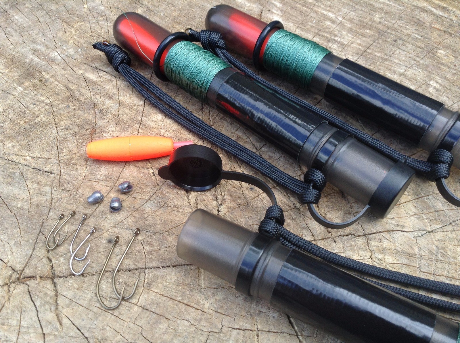 3 pack – Emergency-Survival-Hand Line-fishing kit – Now With Braided Line!