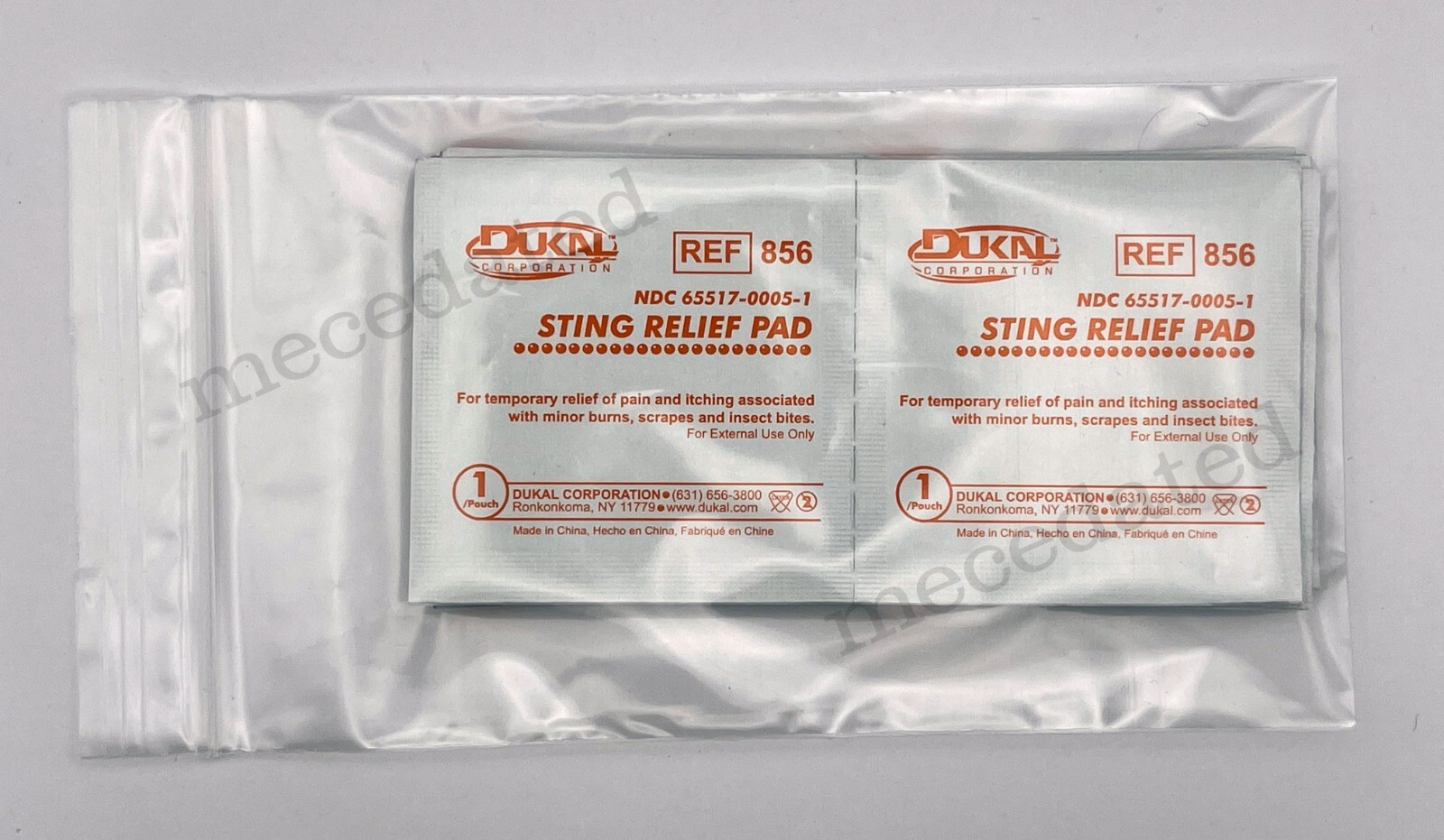 10 PACK STING RELIEF WIPES PADS FIRST AID IFAK 1ST AID CAMPING HUNTING OSHA ANSI