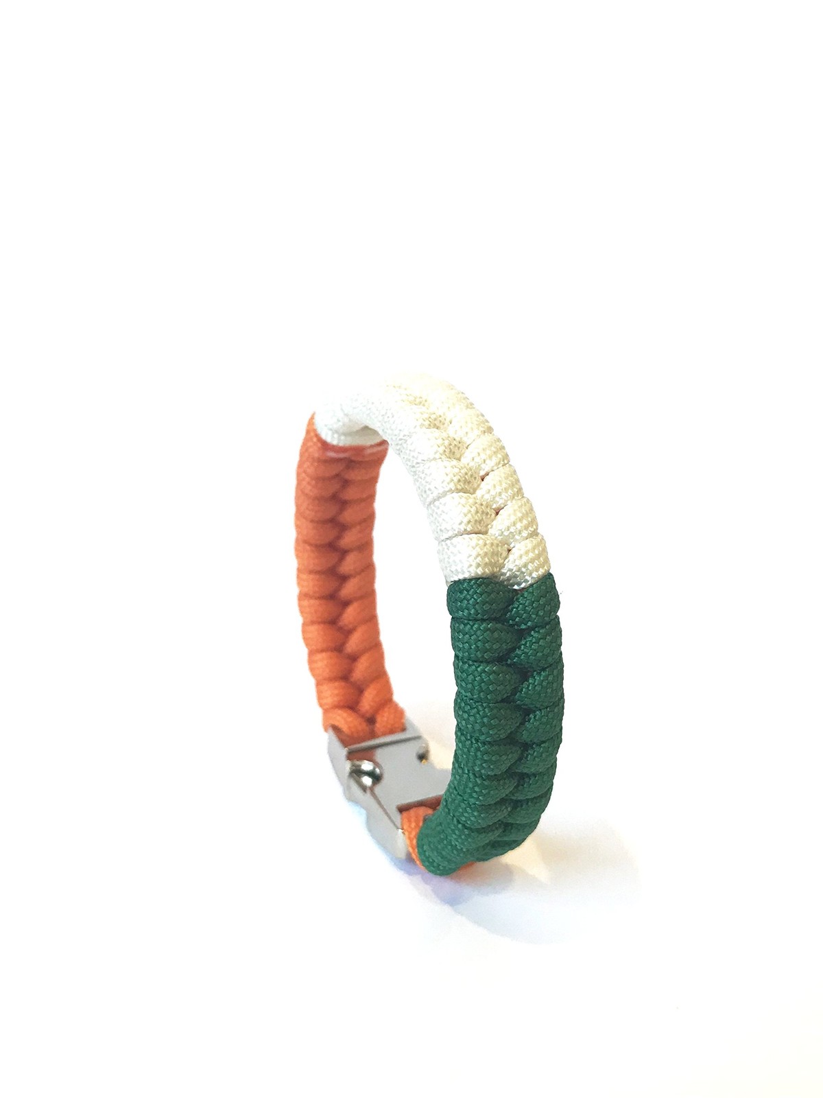 Ireland Flag Kiss Me I’m Irish Mens & Paracord Survival Bracelet Jewelry (Siz…