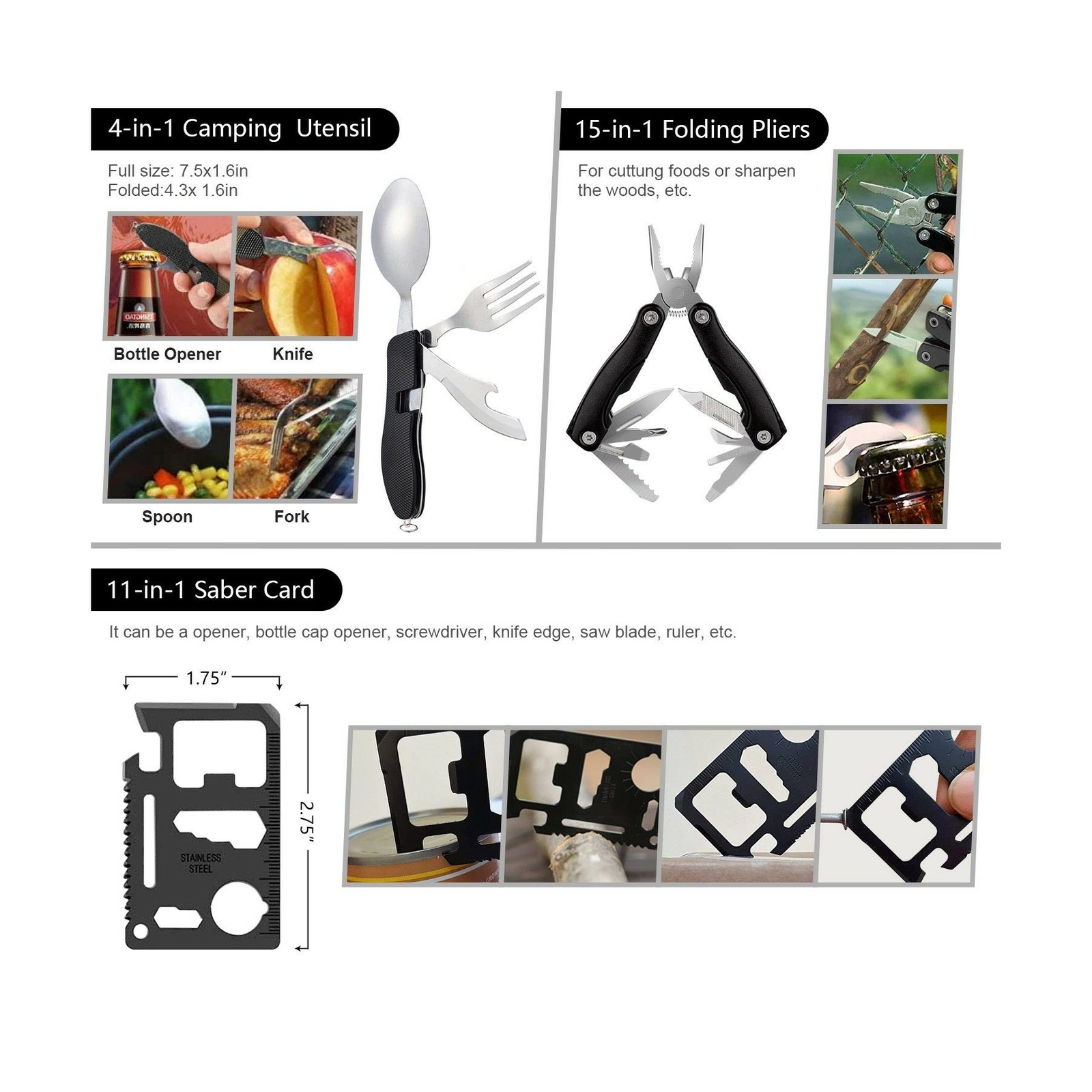 Emergency Survival Kit, 151 Pcs Survival Gear First Aid Kit, Outdoor Trauma B…