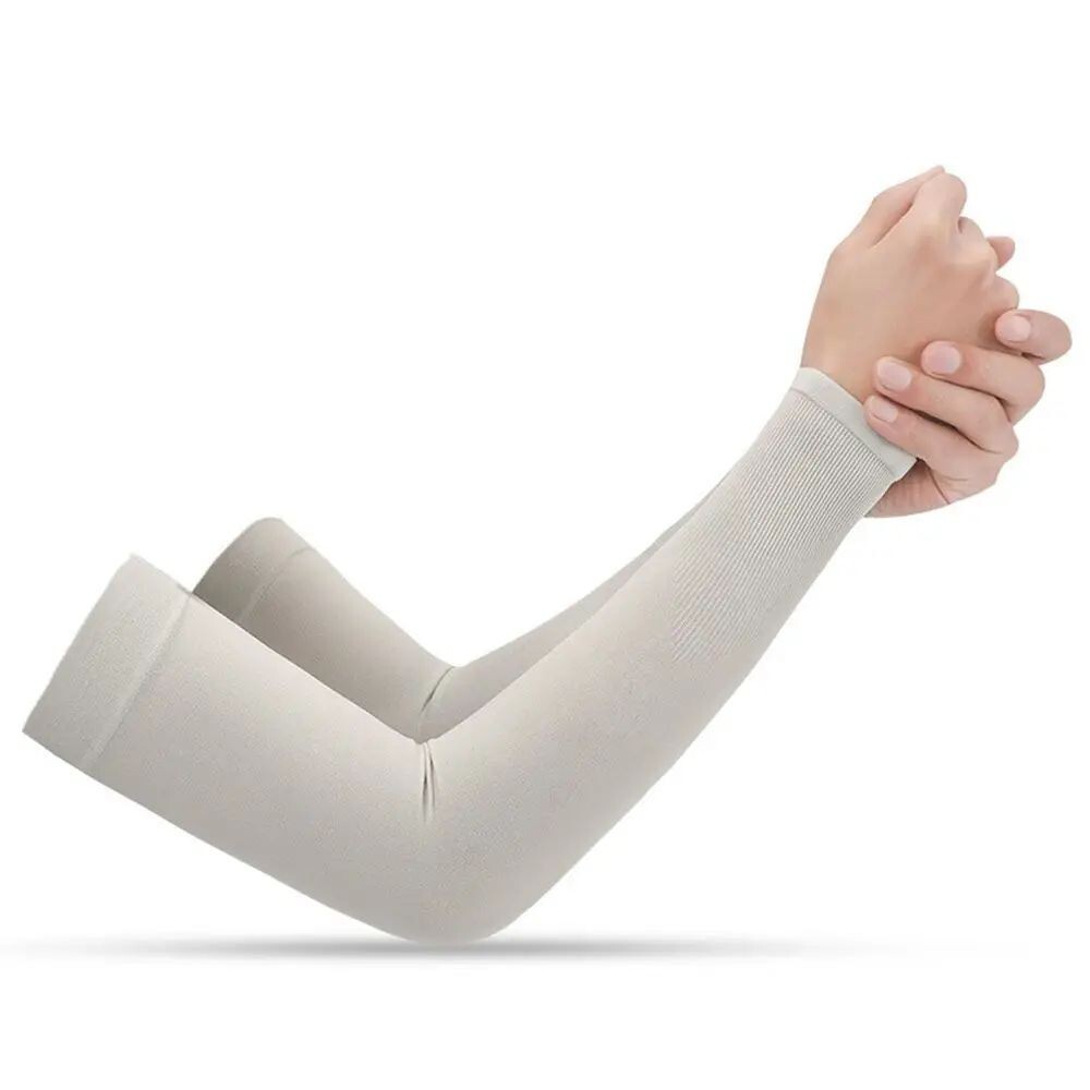 2Pcs Arm Sleeves – UV Protection, Cooling, Warm, Sports, Cycling, Running