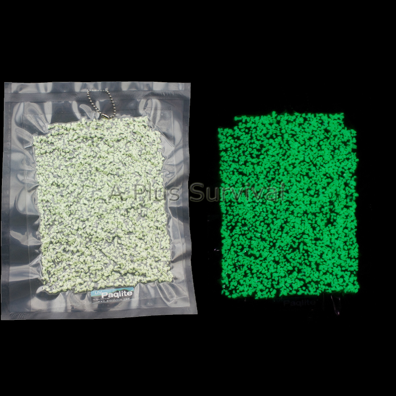 UV Paqlite Medium Glow in the Dark Pad Lantern Tent Night Light Backpacking Camp