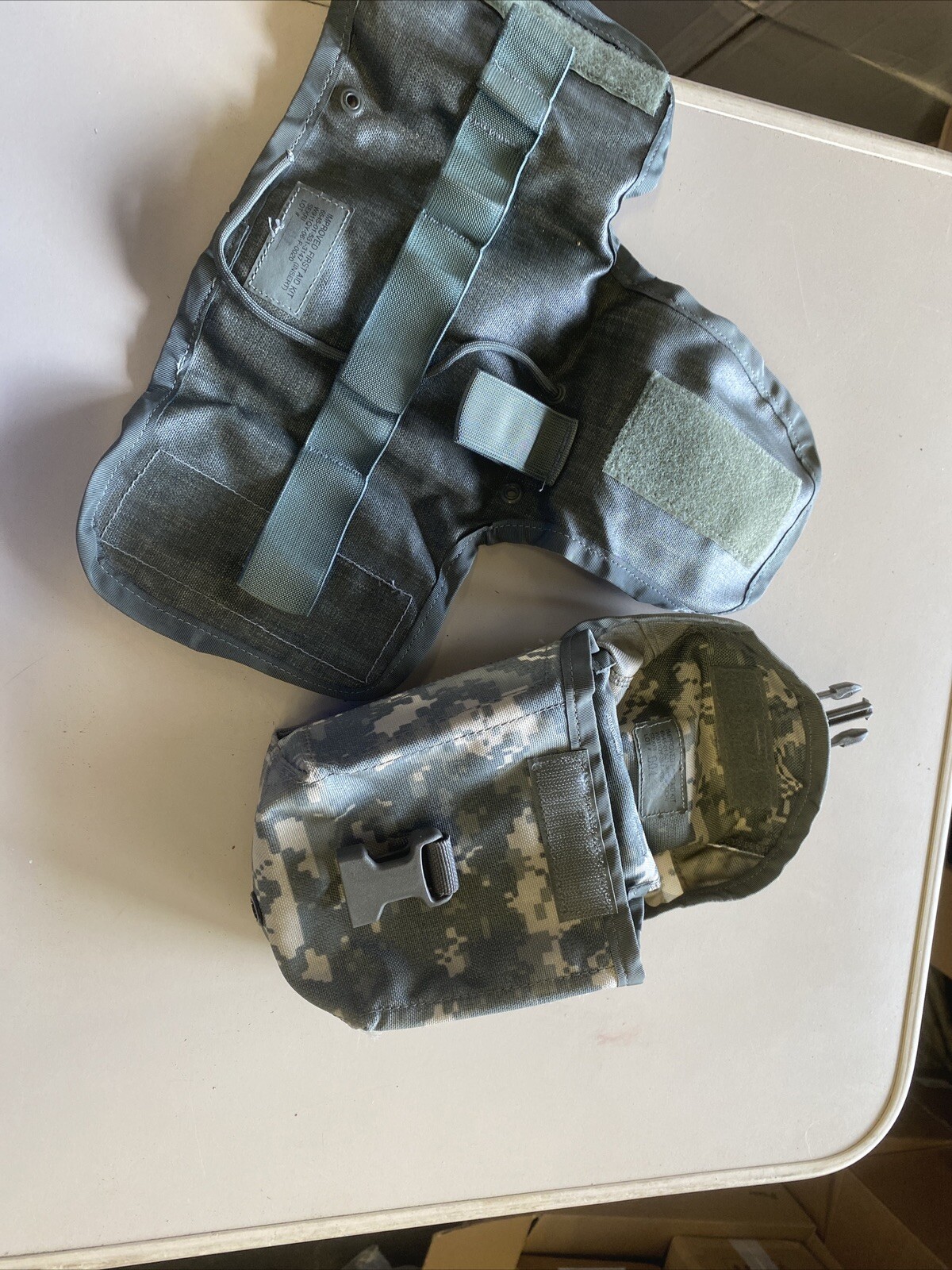 US Military MOLLE II IFAK Pouch w/ INSERT – ACU IMPROVED First Aid Kit