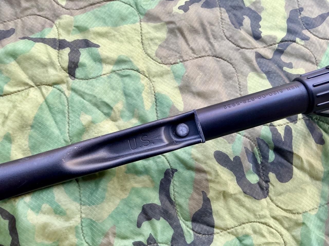 2011 Army Military Surplus Entrenching E Tool Shovel & Multicam Pouch Carrier GI