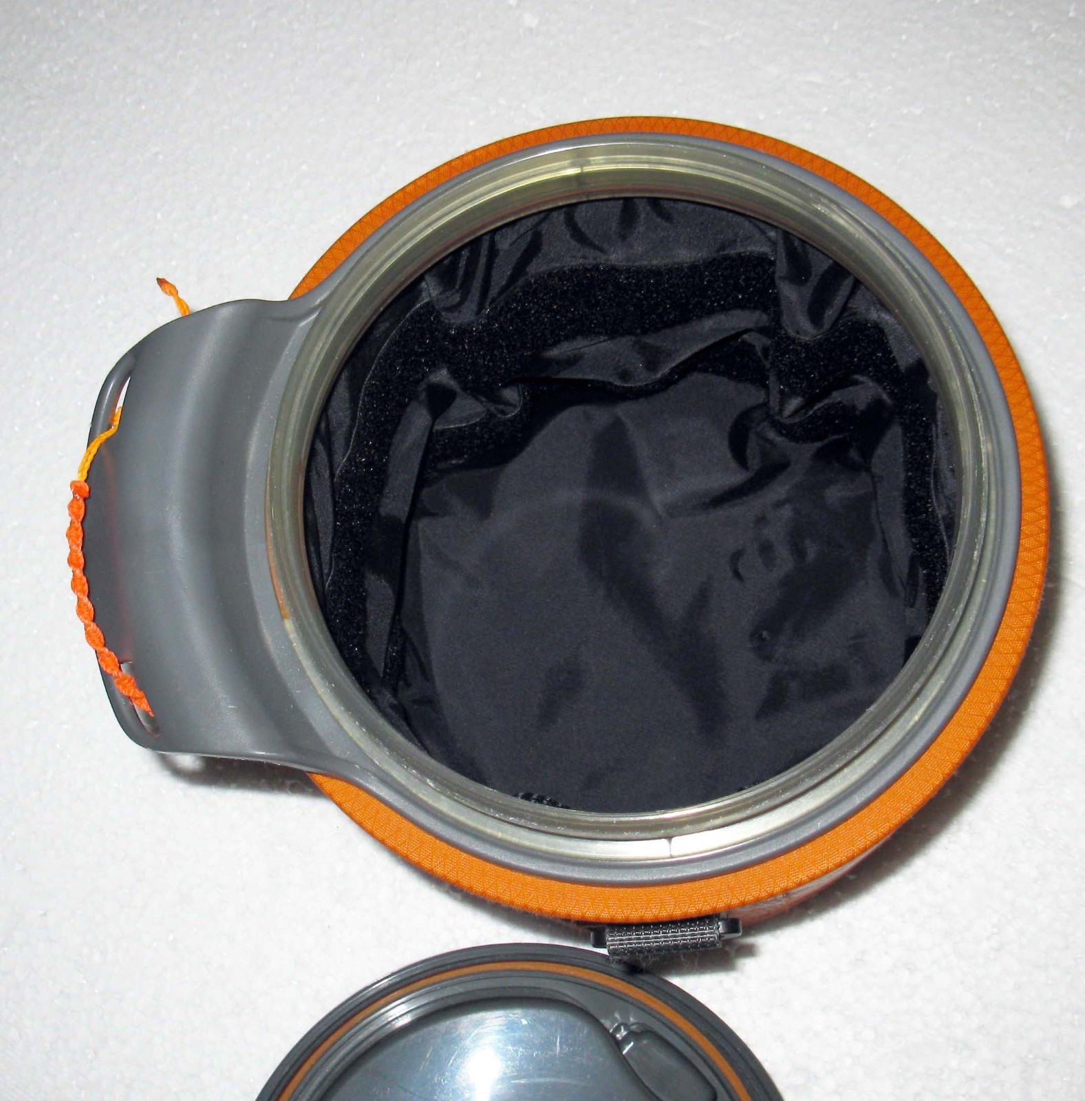 Outdoor Research Water-resistant Orange Container Capsule Rafting Camping 8×7″