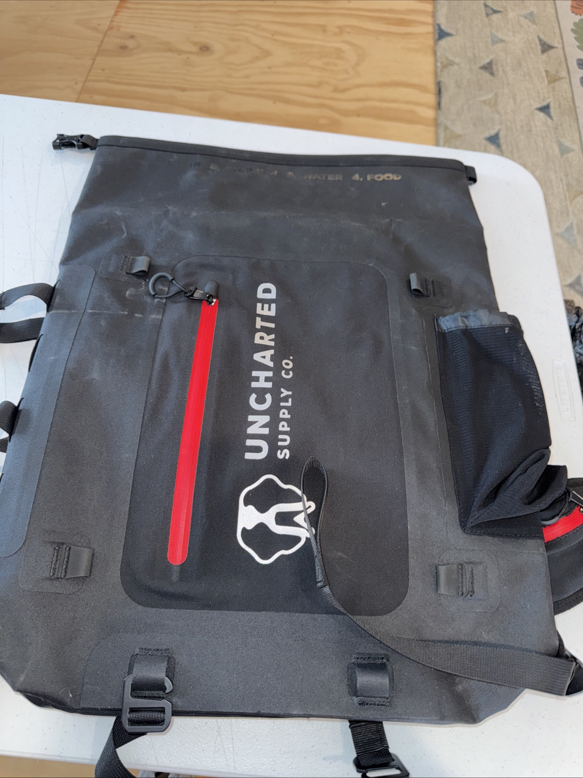 Uncharted Supply Co. Survival Bag Only (contents Not Incl.) Black- New Cond.
