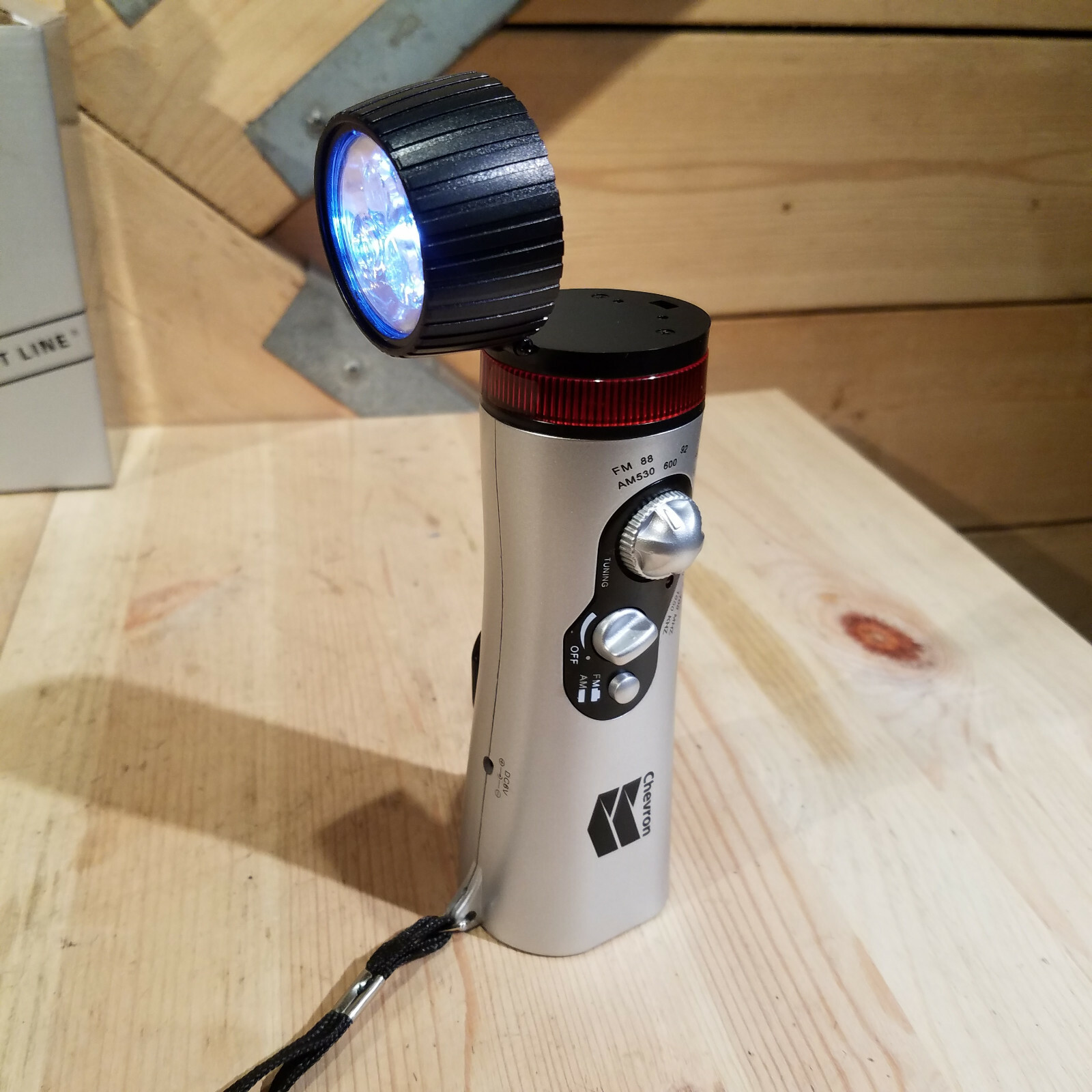 Bullet Line Dynamo Flashlight Radio Siren Emergency NIB – Swanky Barn