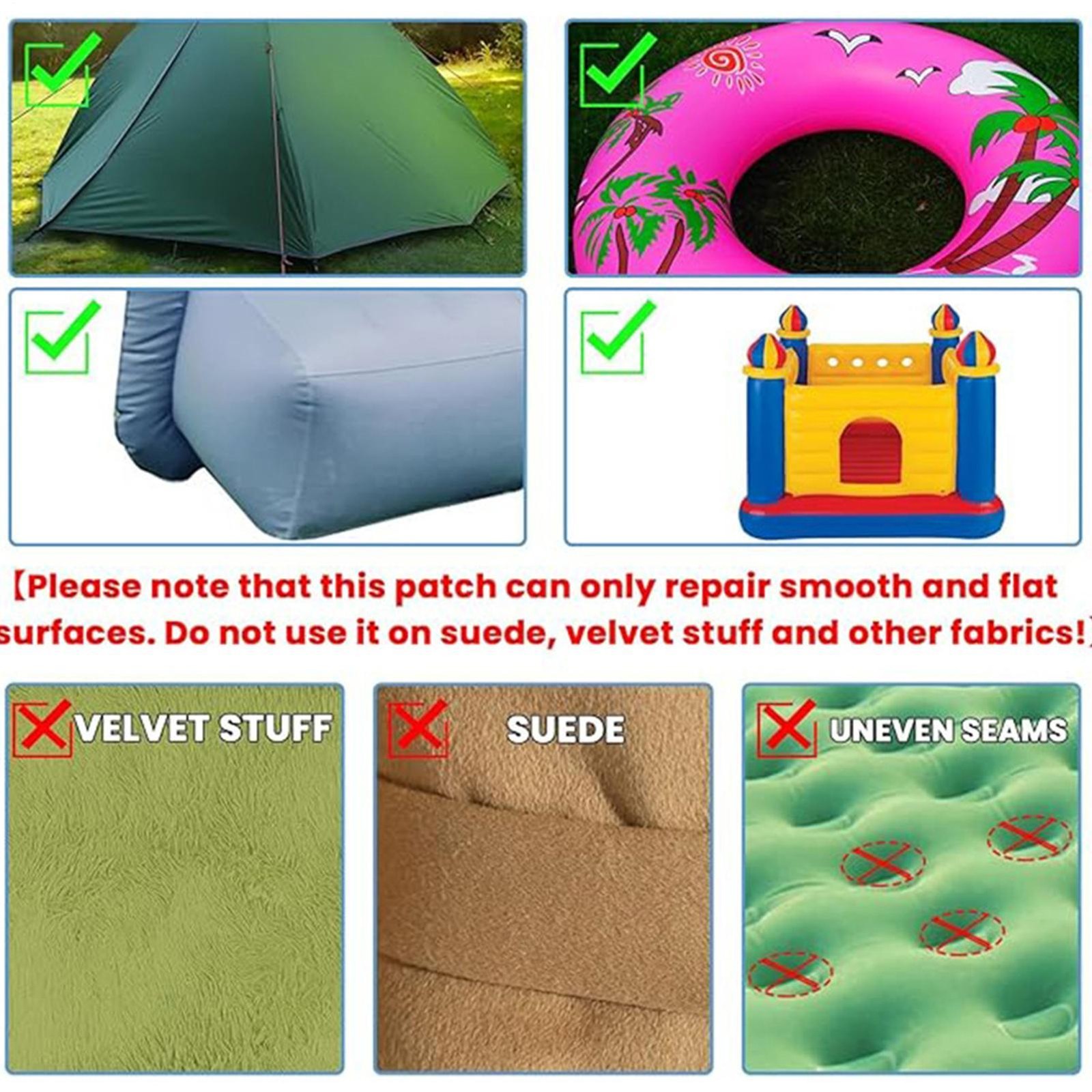 TPU Repair Tape Tent Transparent Waterproof Multi-Use Patch for Pool Tent Repair
