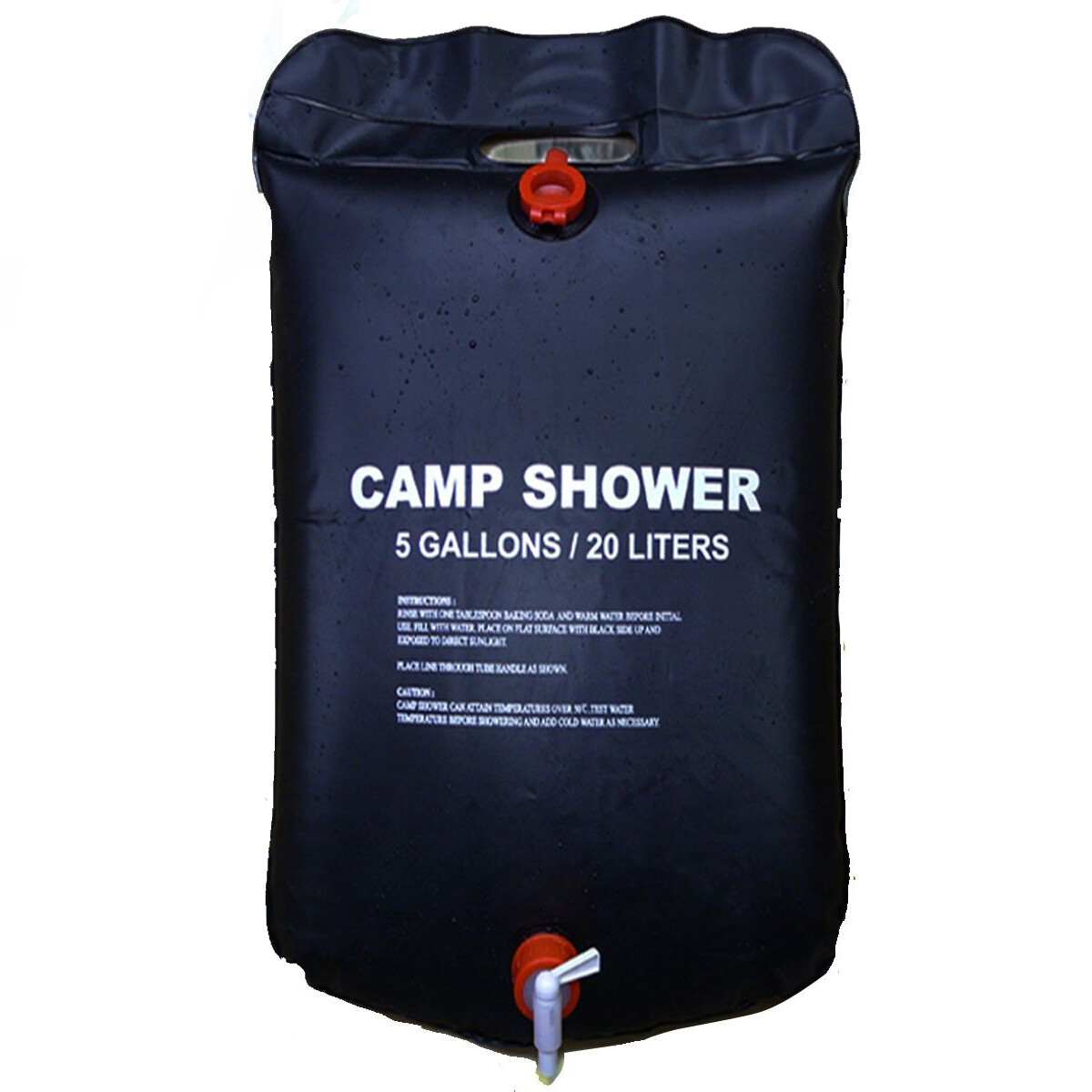 Emergency Survival Kit First Aid Bag Propane Stove Outdoor Solar Shower Bag Tent