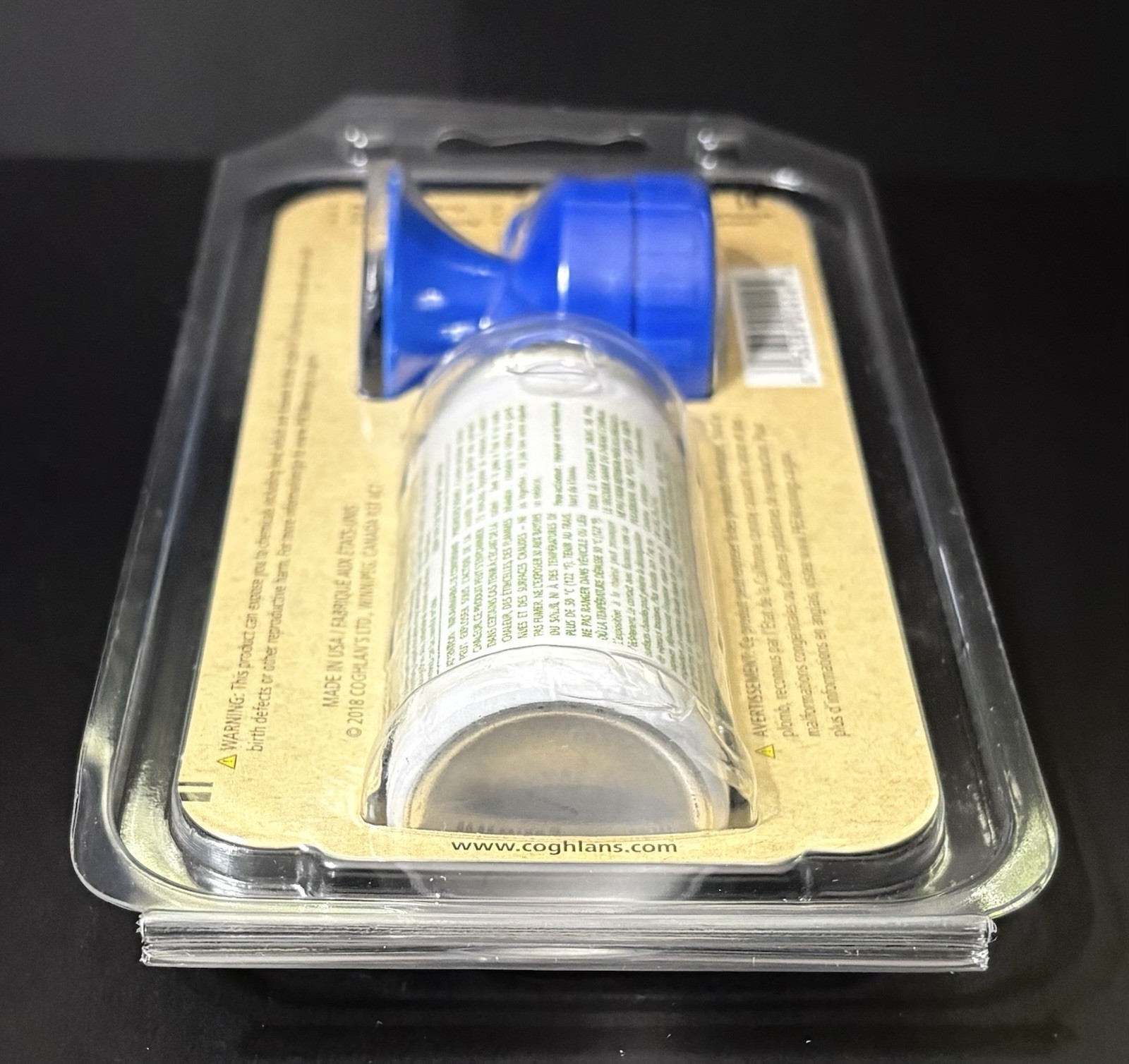 Coghlans 1.4 oz. Air Horn New Retail Box Klaxon a Air Easy Emergency Signal 1414