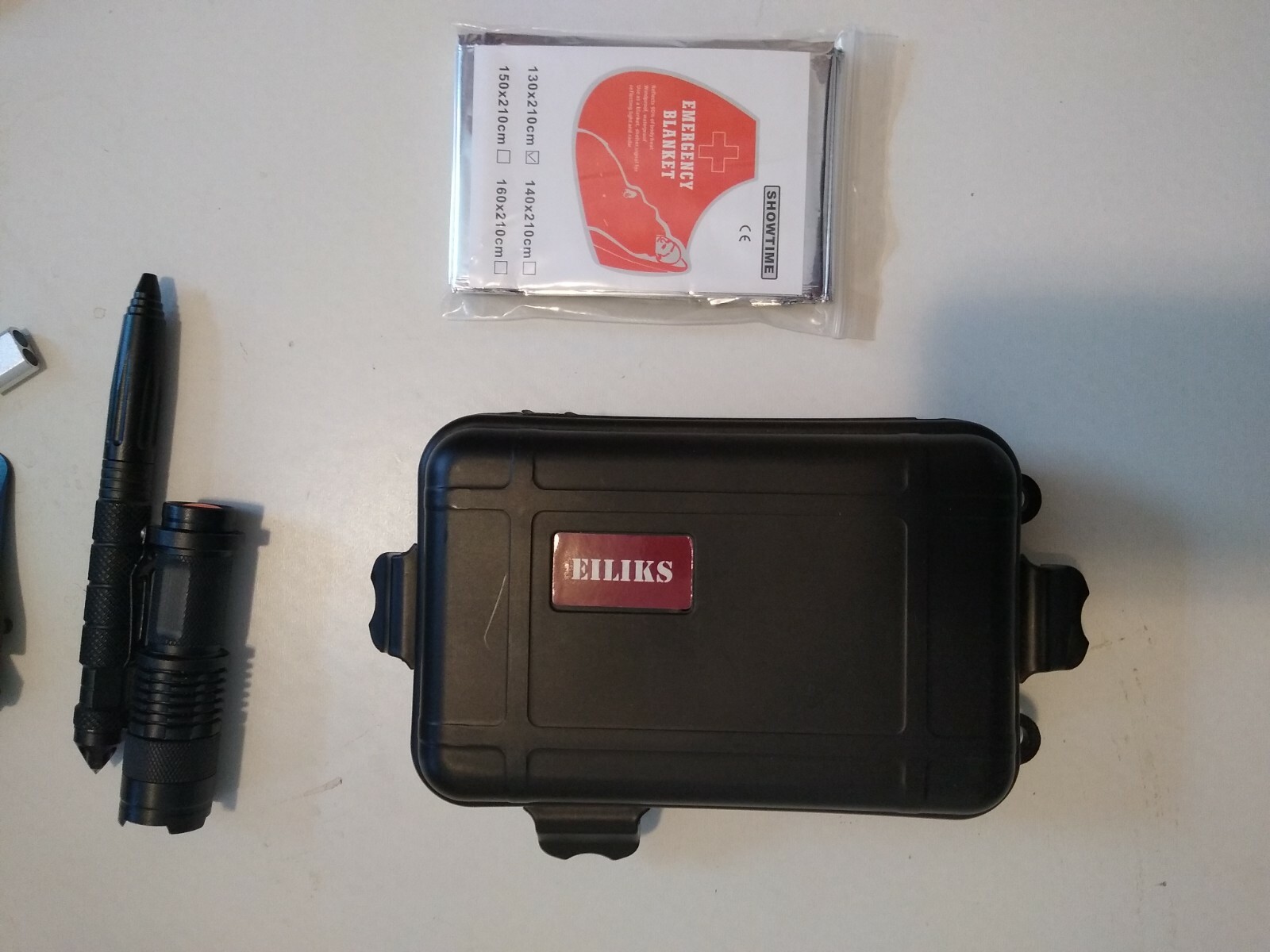 EDC Kit. Brand: Eiliks. 17”x11”x5”. 10 Pcs. In a case.