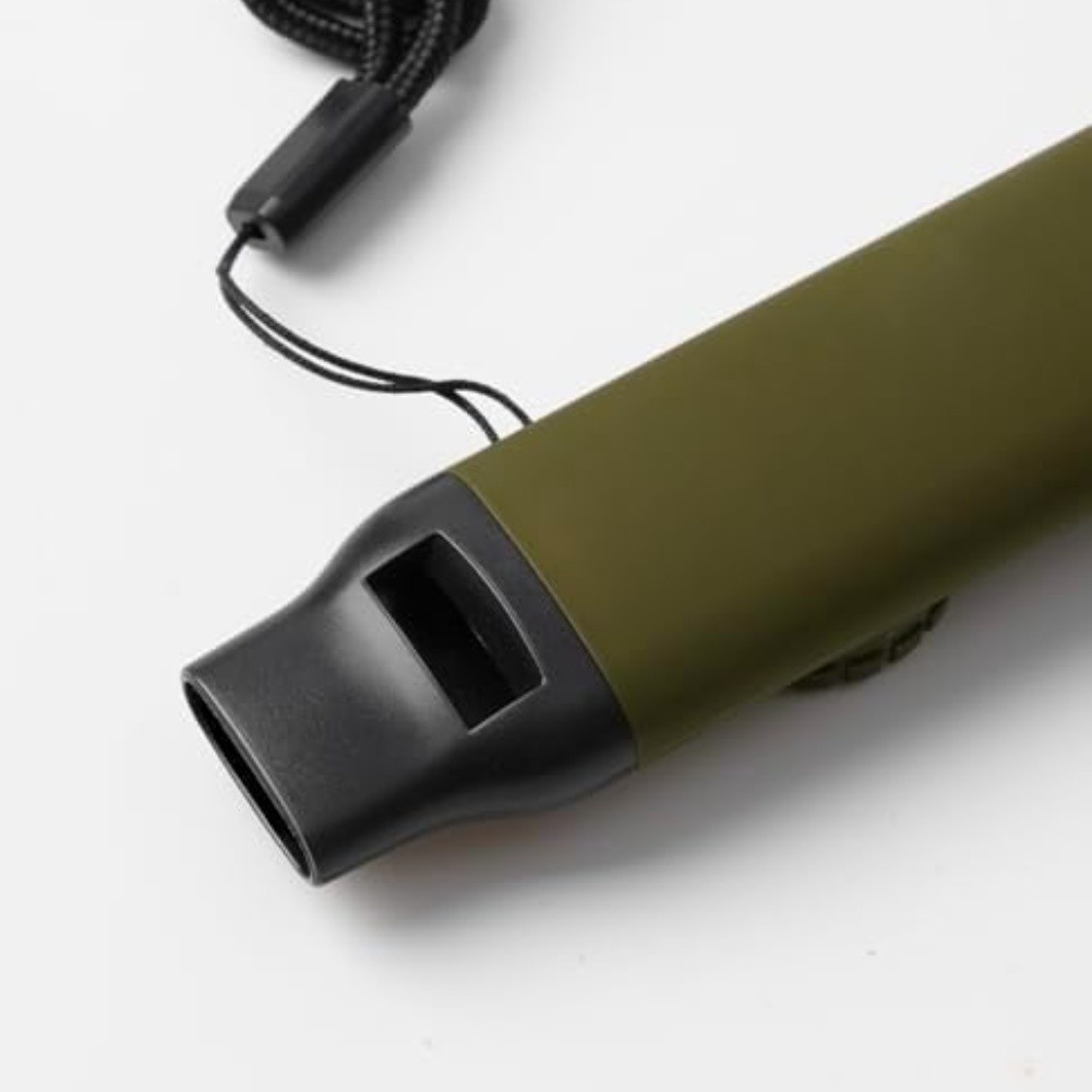 Camping Navigation Tool Built-in Whistle LED Navigation Light Thermometer