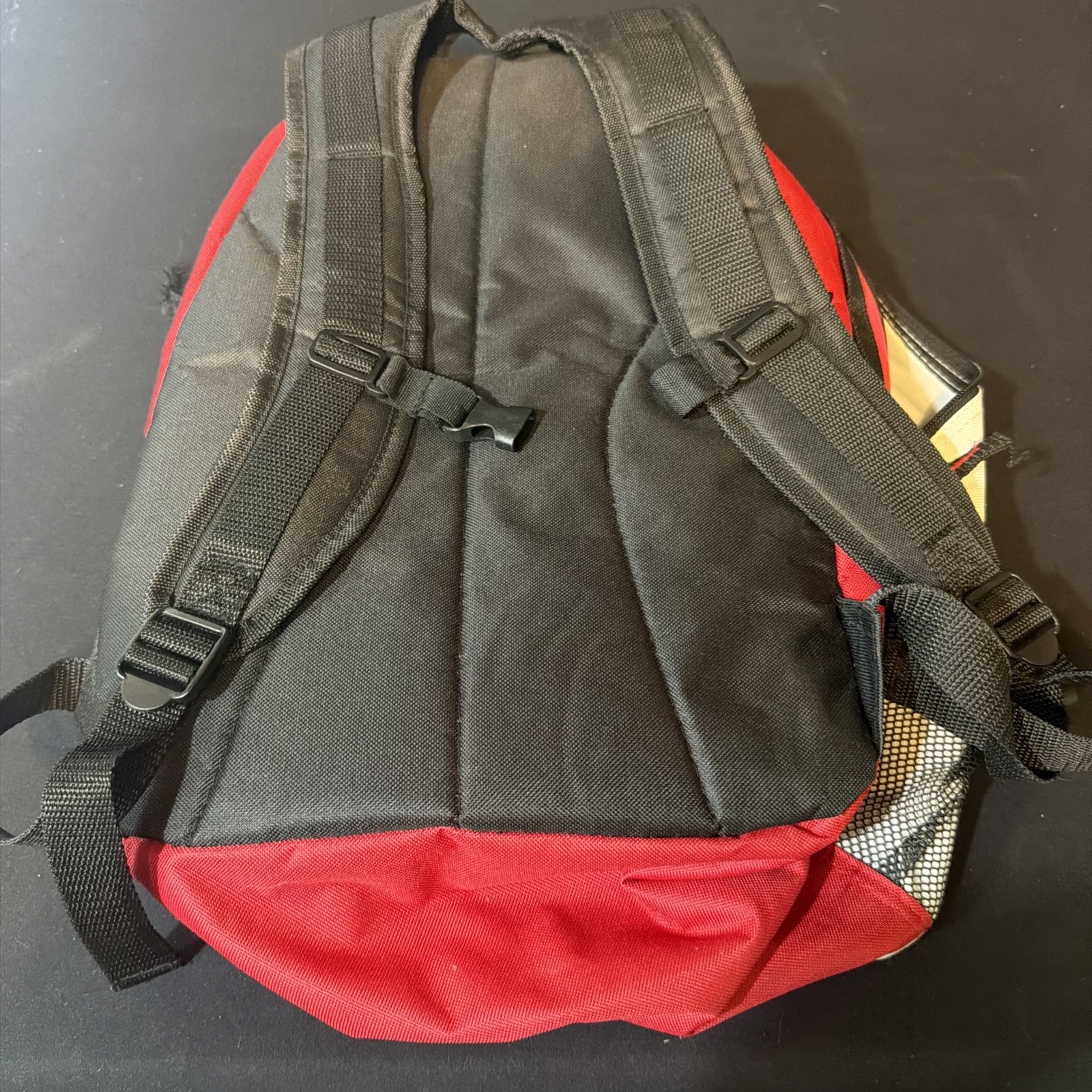 Survival Red White And Black Backpack Without Accessories (Backpack Only)