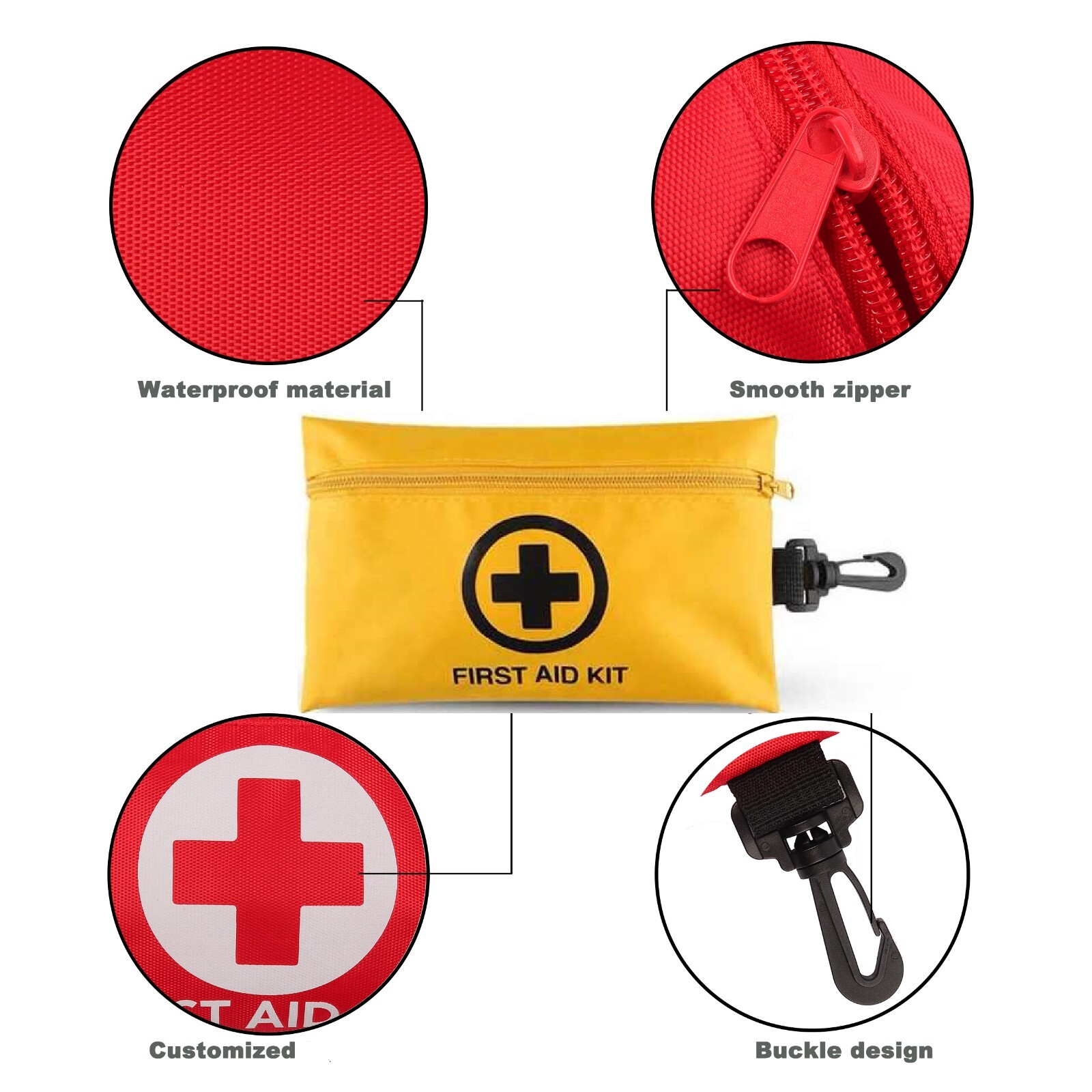 151 Pcs First Aid Kit Emergencia médica Trauma Militar Supervivencia Viajes