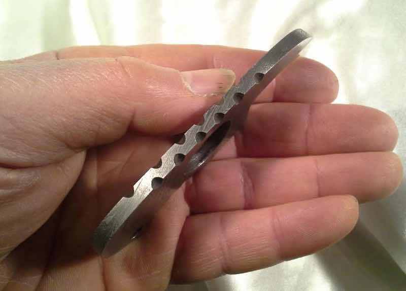 Damascus Steel Hawkbill Karambit Knife + Spring Assisted Tactical Knife II