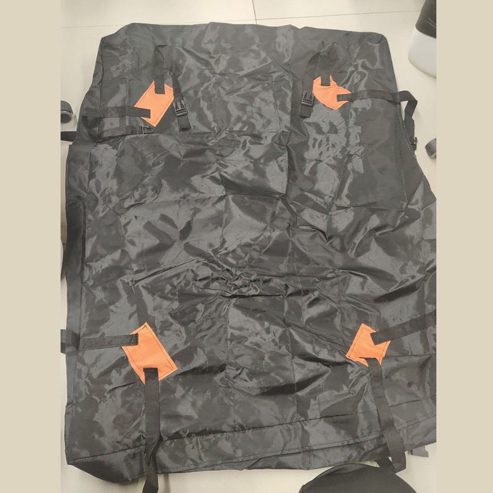 Sleek Design 600D Soft Shell Car Roof Bag with Secure Strap System for Safety