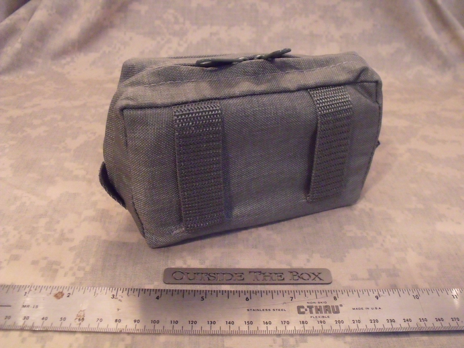 Emergency/Survival Trangia 212 Aluminum Mess Kit Tin & Nylon Pouch FOILAGE GREEN