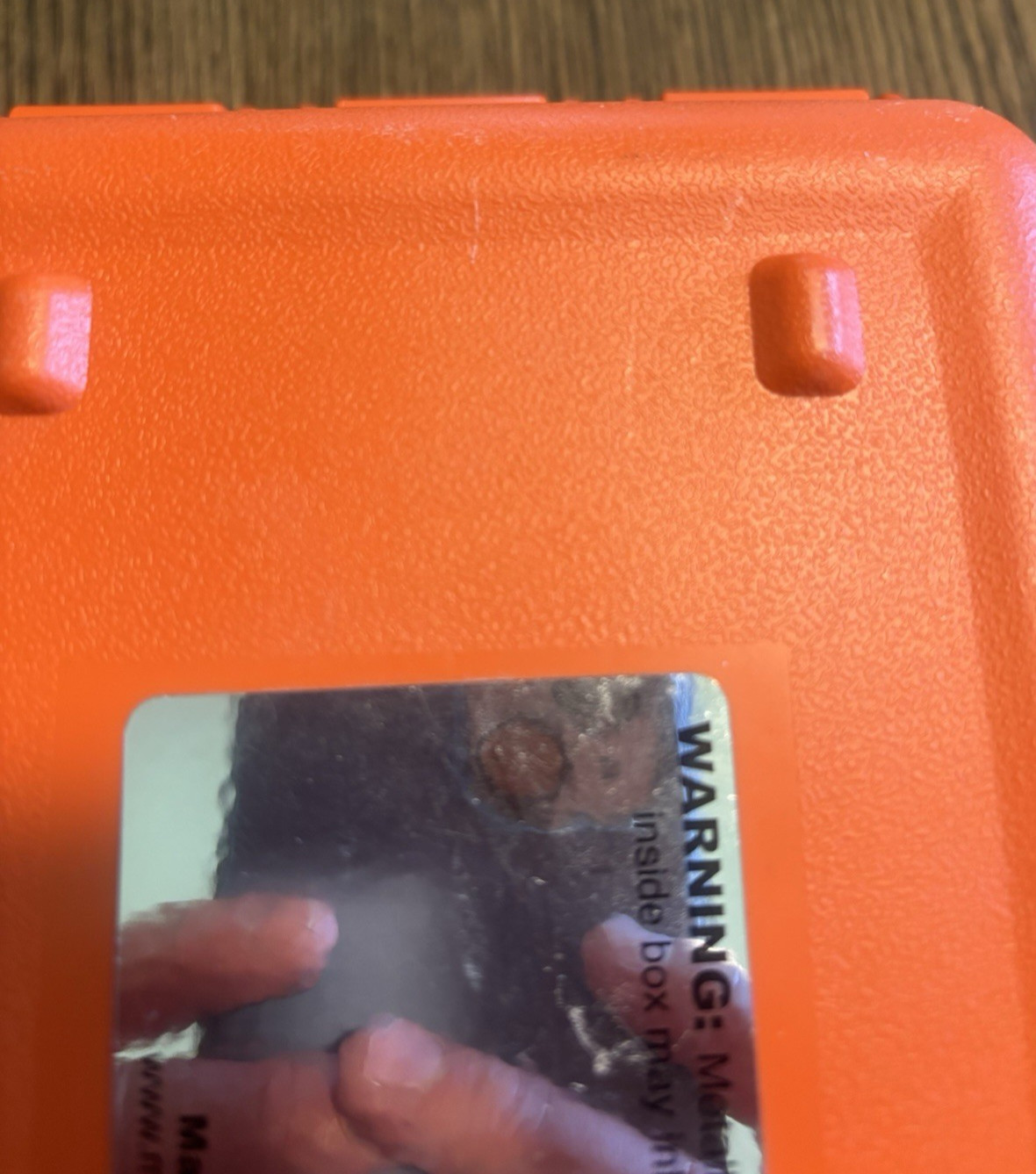 Survivor Dry Box Orange 9″ x 6″ O-Ring Seal Water Resistant Compass Camping USA