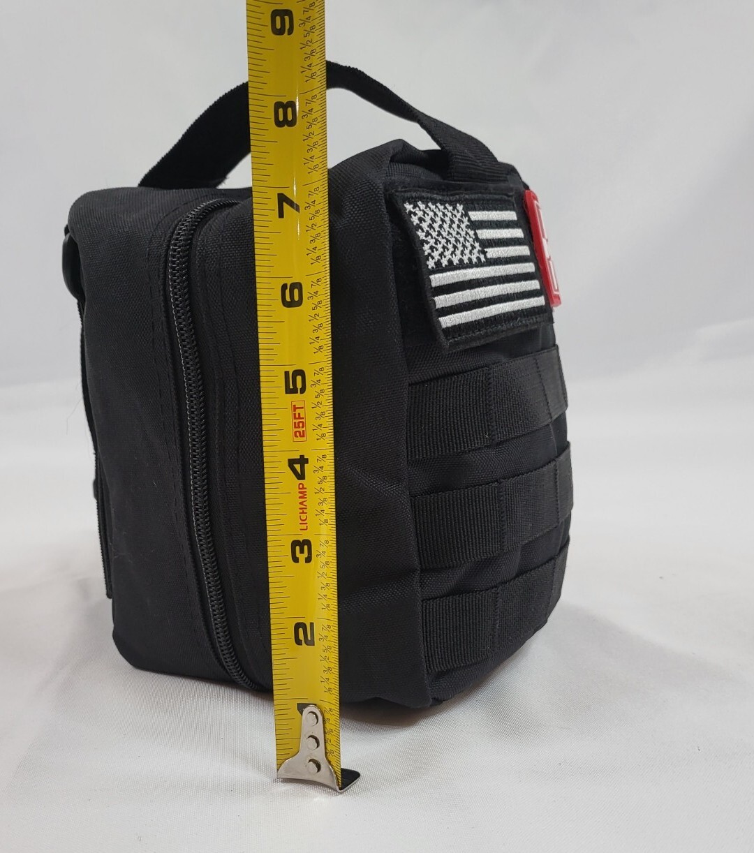 Emergency Survival Kit First Aid Bug out Military Prepper Kit Black Pouch 235Pcs