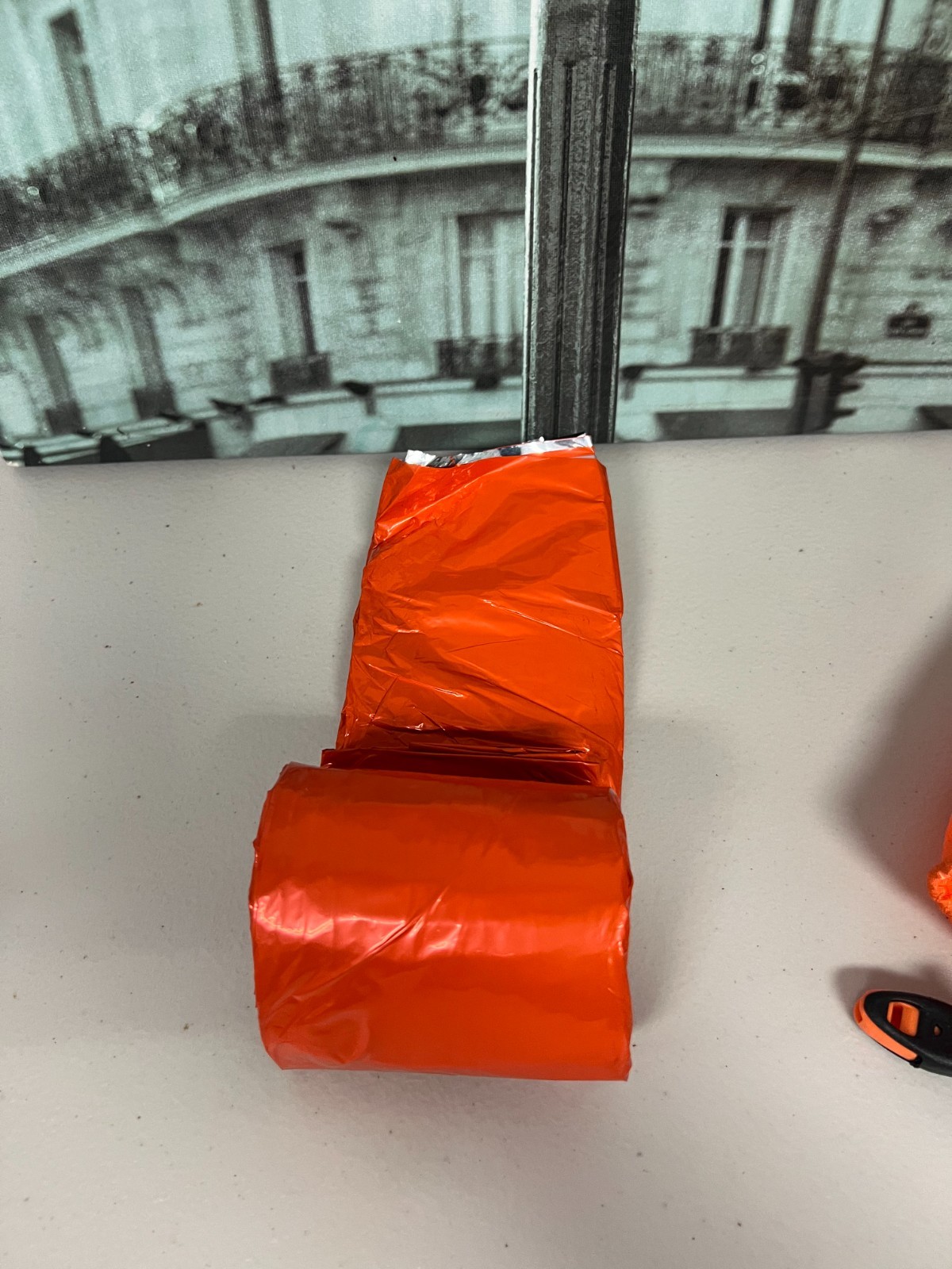1-5 Emergency Survival Raincoat Reusable Mylar Thermal Blanket Poncho Whistle