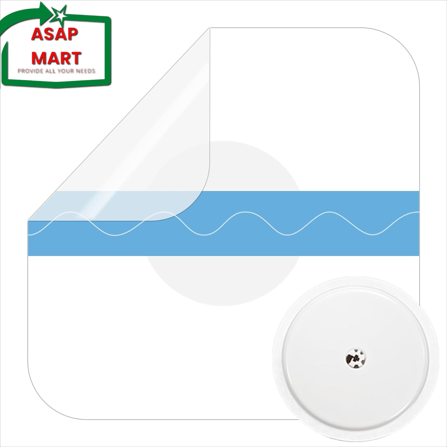 Waterproof Sticker for Freestyle Libre 2/3 Sensor Covers-50 PCS Waterproof for F