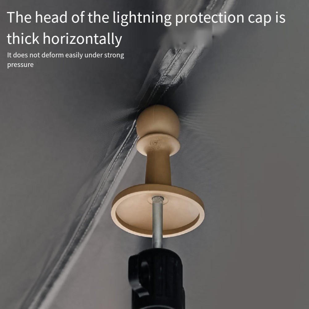 Lightweight For Tent Pole Protector Set for Enhanced Safety in Camping
