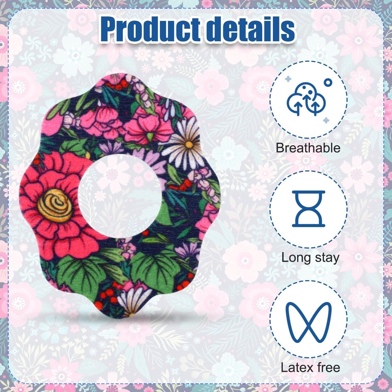 25pcs Waterproof Adhesive Patches for Libre 3 Sensor, Sweatproof CGM Monitor …
