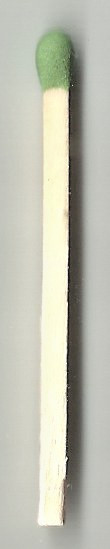 10 Boxes Diamond Wood PENNY Green MATCHES 32 x 10=320 STRIKE ON BOX wooden match
