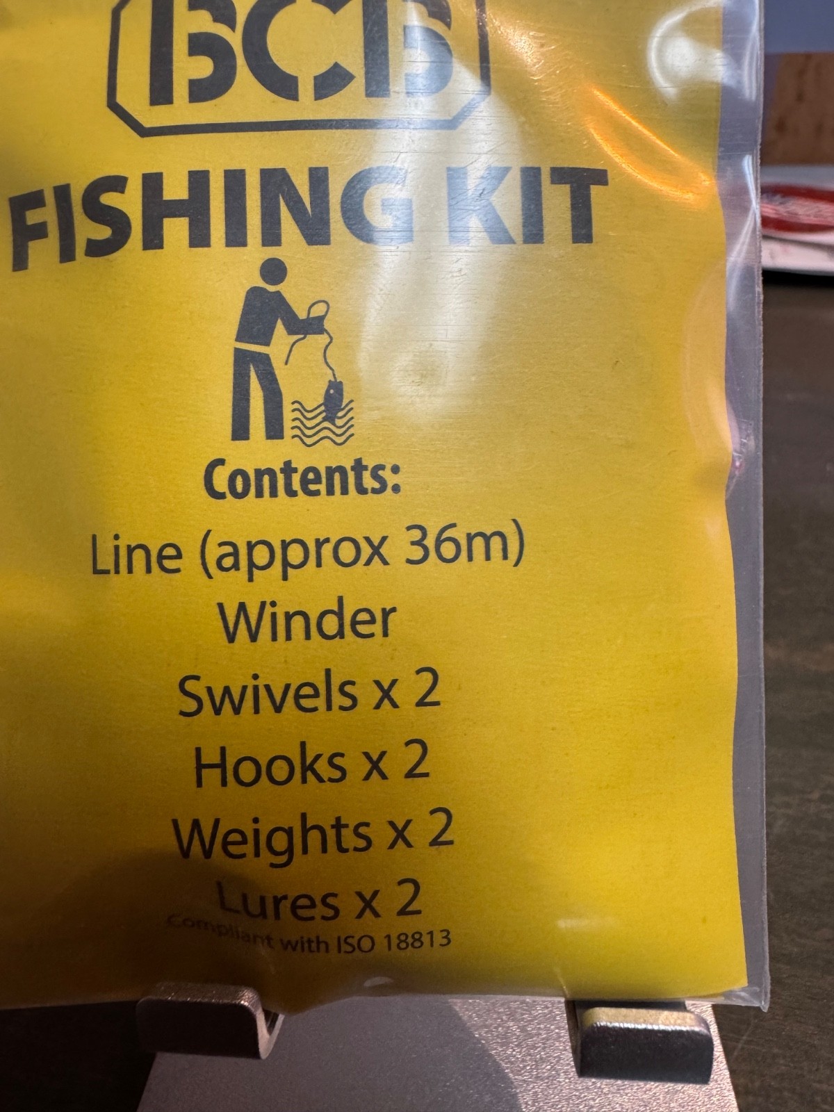 Emergency/Survival: BCB Liferaft Fishing Kit, Ultralight, Pocket Sized, Compact