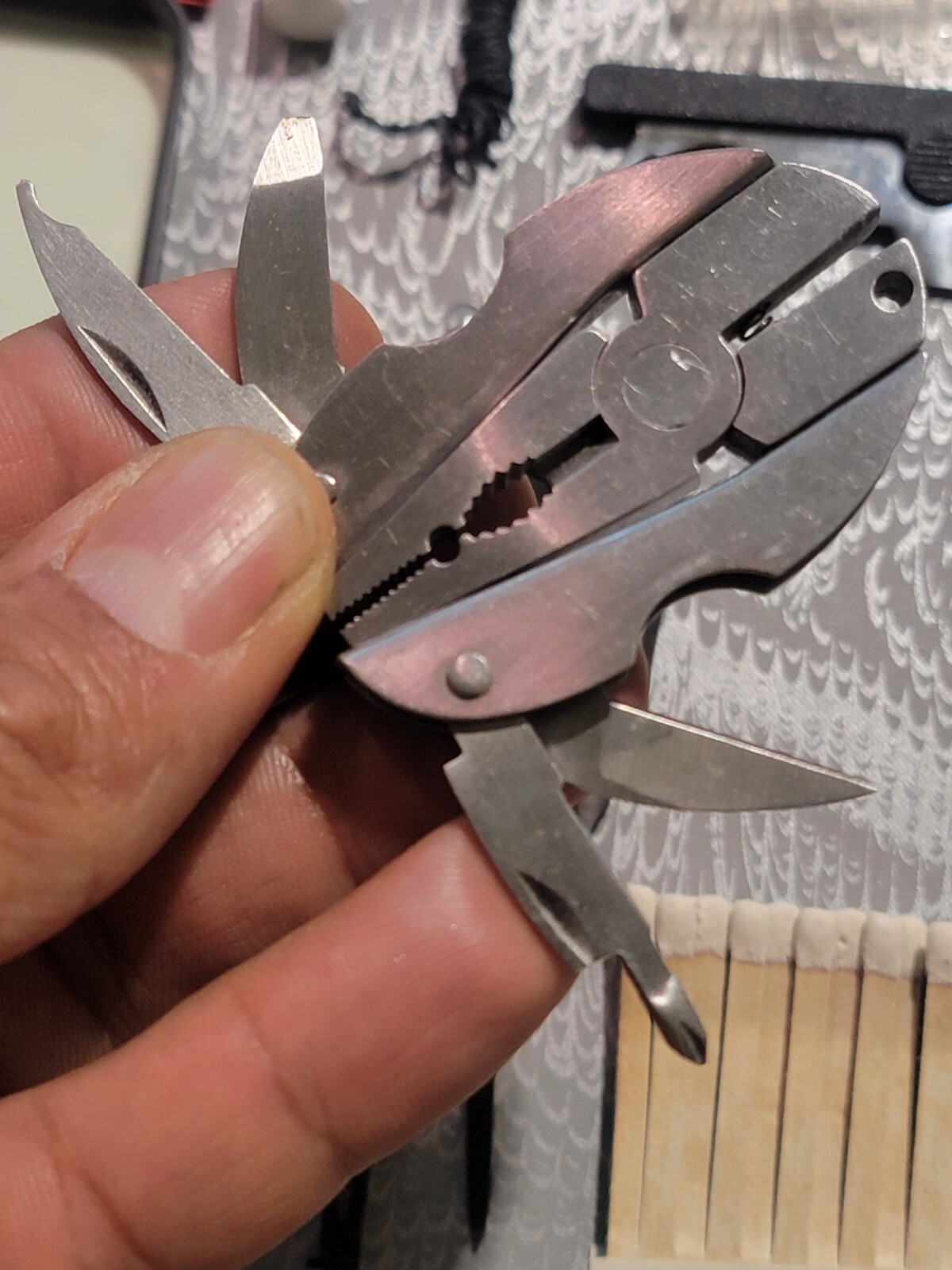 Survival Kit/ Pocket Survival Knife/mini Survival Kit/Vintage Survival Kit