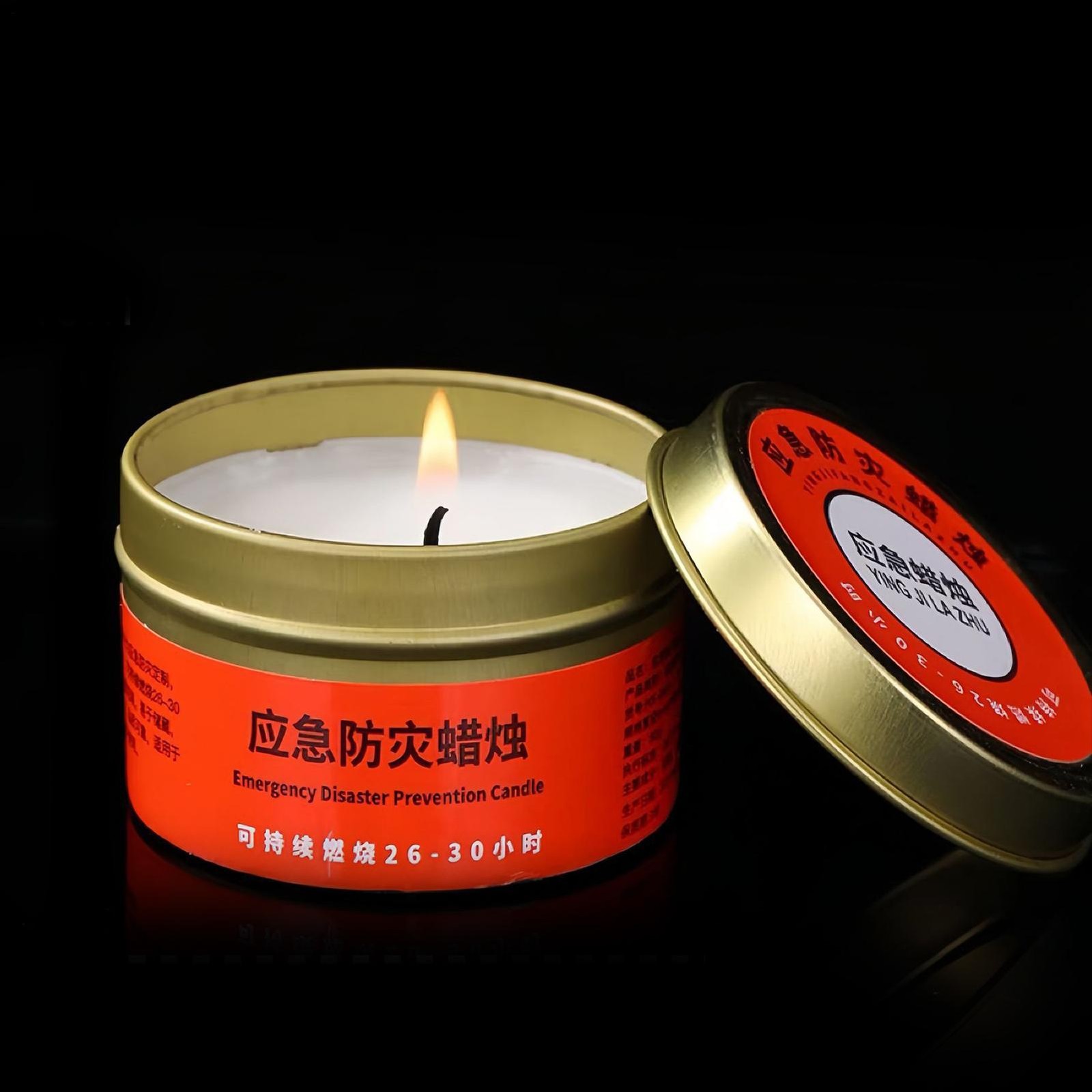 Long Burning Candles For Power Outages Outdoor Survival Candles Windproof kind