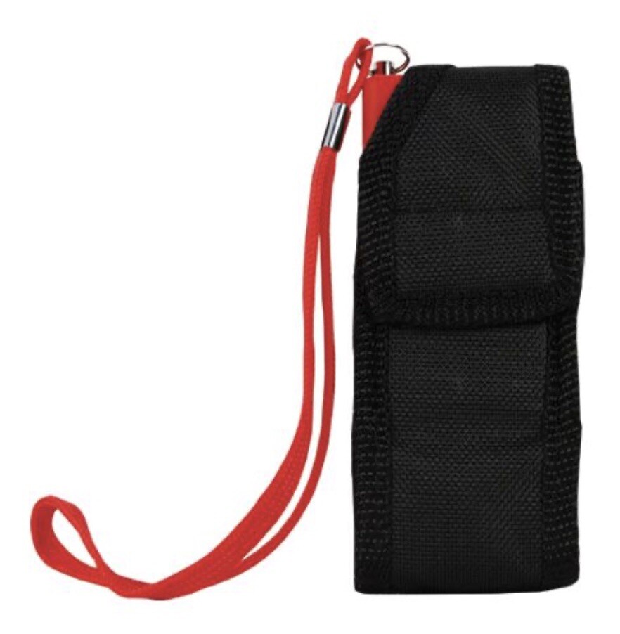 Max AMPERAGE Women Mini Stun Gun 911 RED 80 MV Rechargeable With LED Flashlight