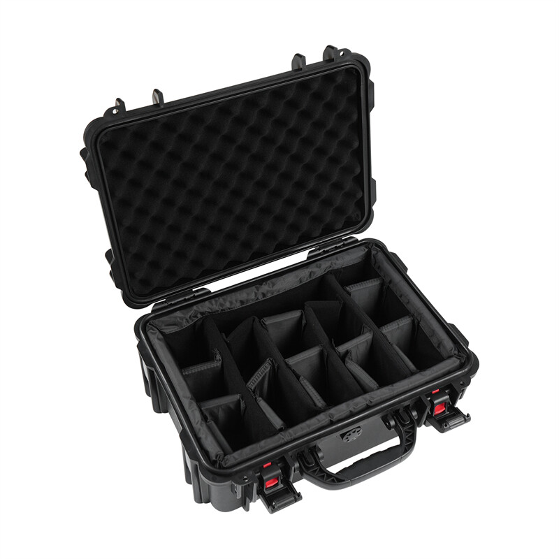 Waterproof Hard Case with Lid Storage Box and Dividers Precision Instrument Case
