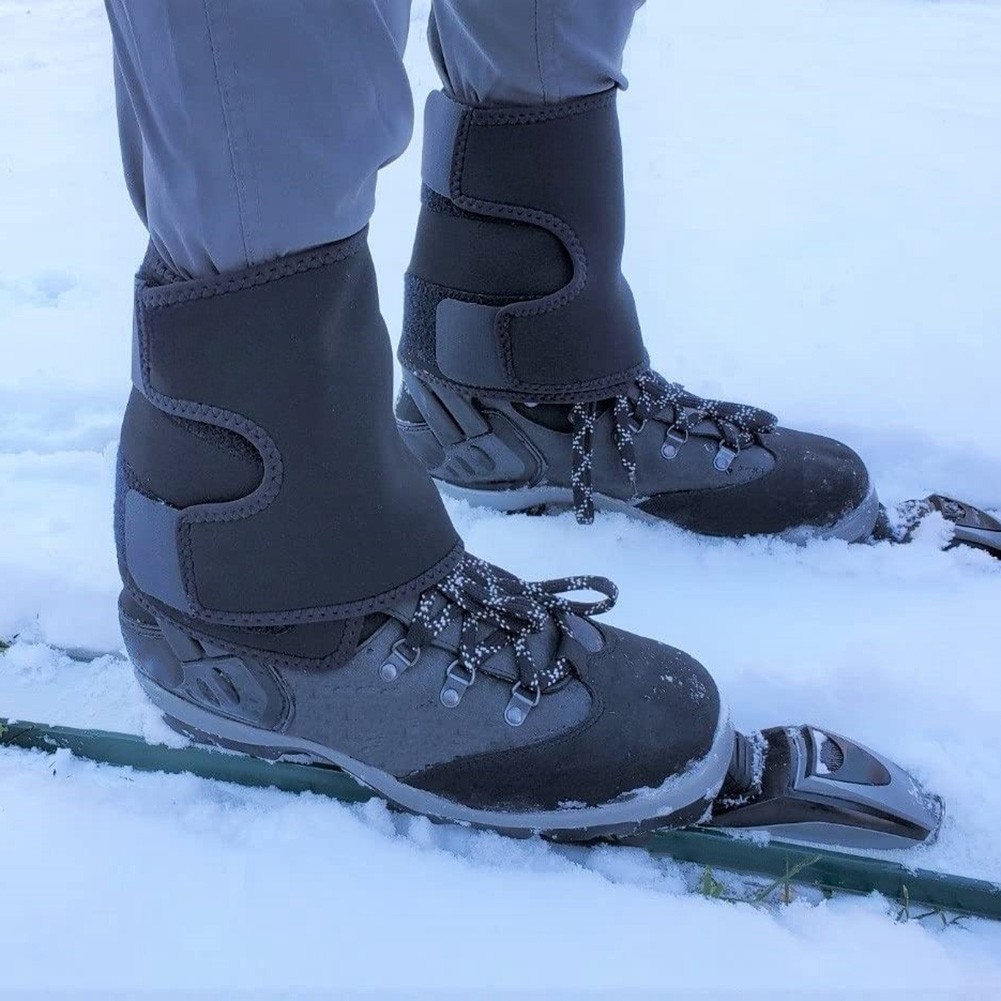 Water Resistant Hiking Gaiters for Skiing Outdoor Activities Sandproof Legs
