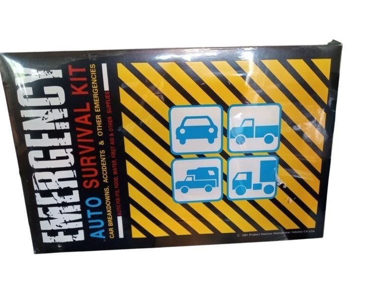 Emergency Auto Survival Kit – Life Savings Essentials in a Strong, Durable Vinyl