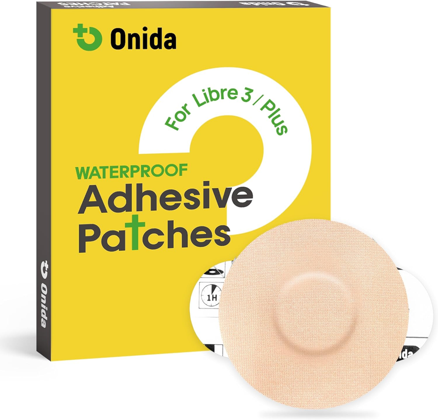 Freestyle Adhesive Patches 20 Pack, Sensor Covers for Freestyle Libre
