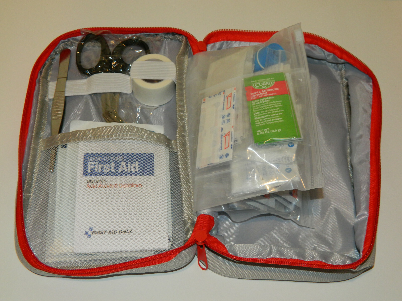 100 Piece First Aid Kit Camping, Hiking, Home Kit