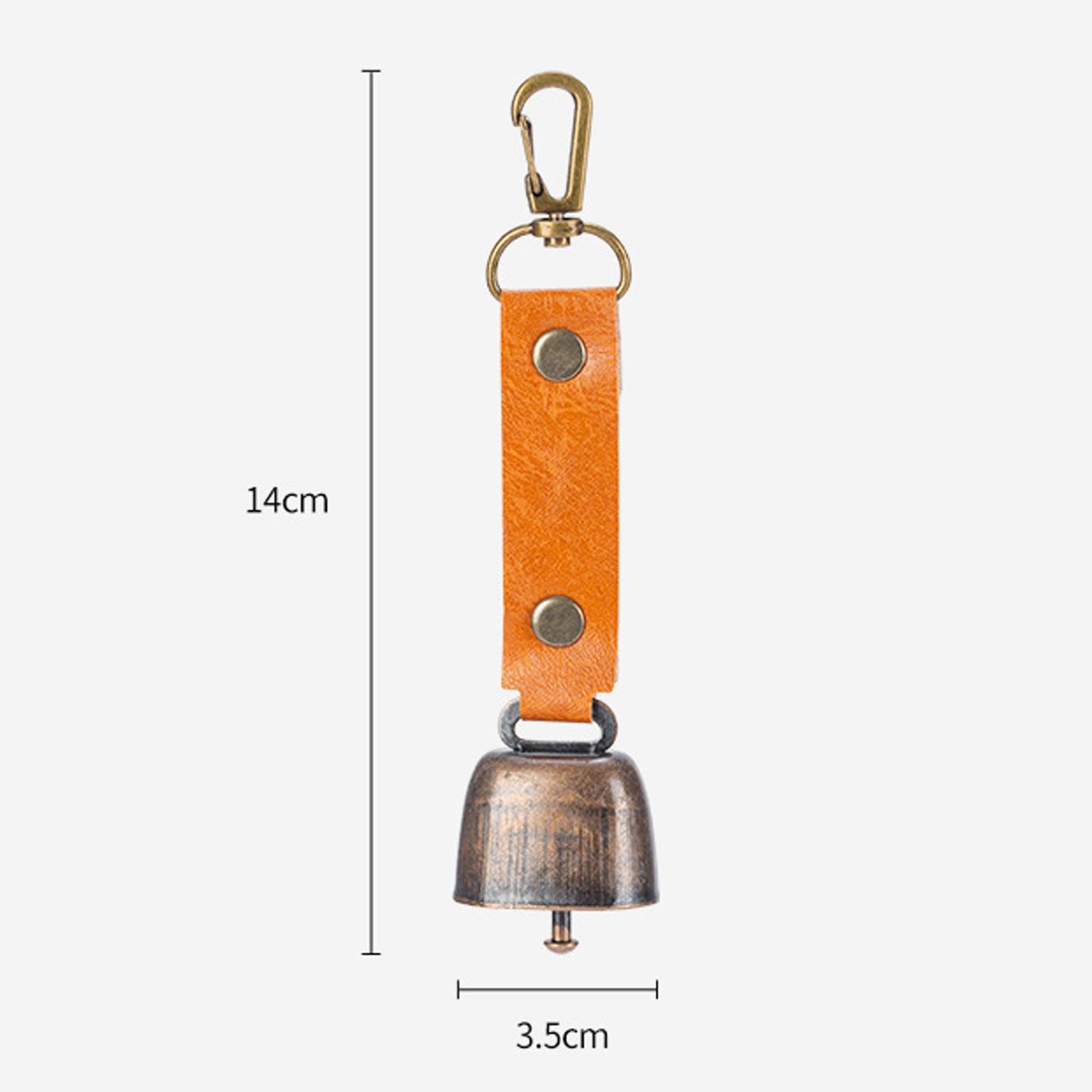 2x Loud Bear Bells Compact Backpacks Pendants for Trikking Survival Climbing