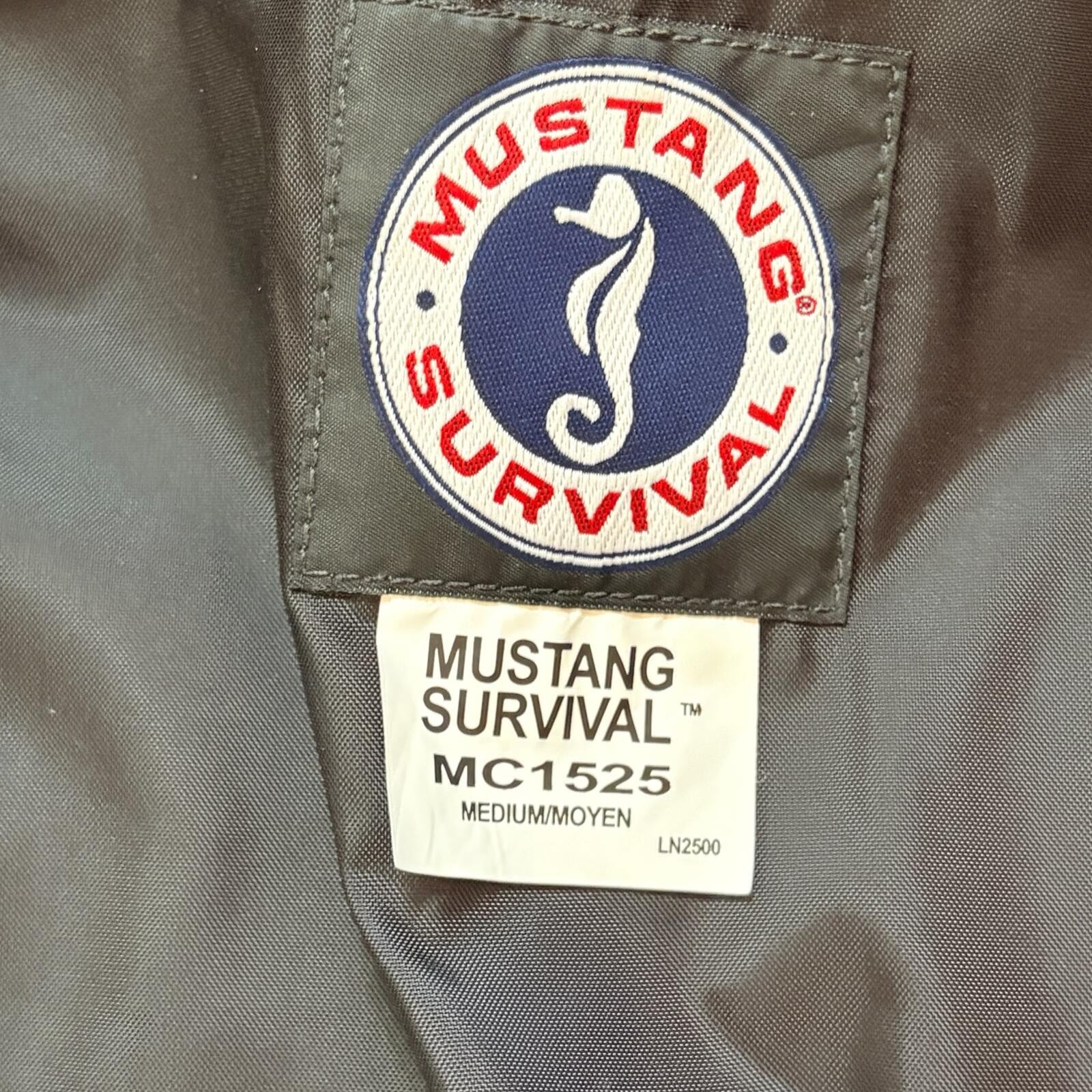Mustang Survival Integrity Float Coat Personal Flotation Jacket MC1525 Medium