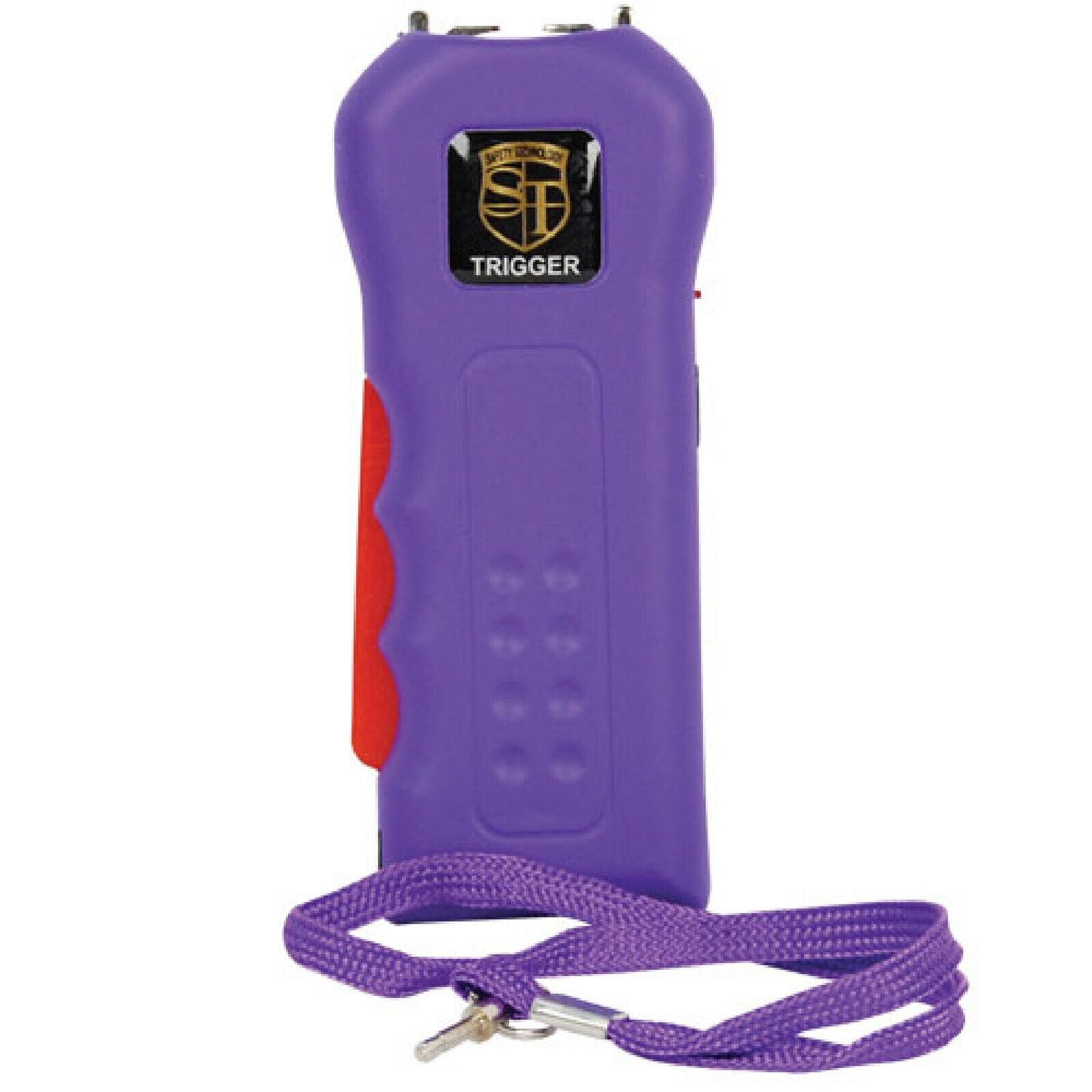 Safety Technology TRIGGER Stun Gun Rechargeable 75 Mil Volts LED Flashlight+Case