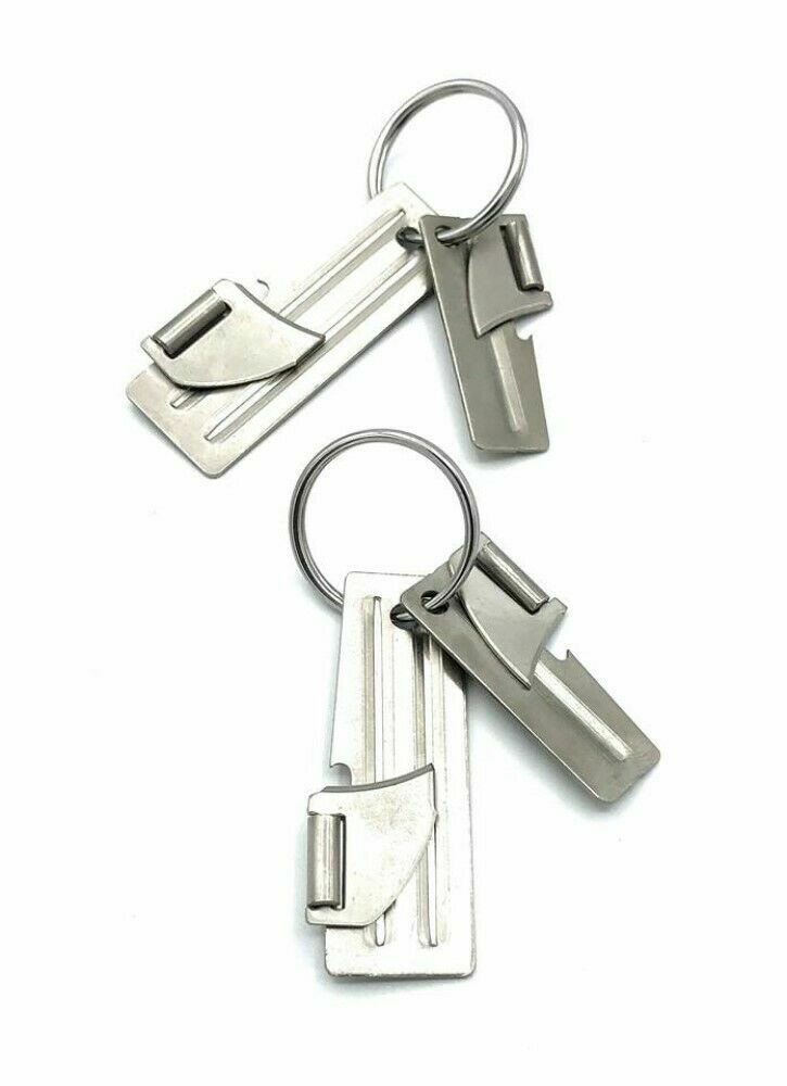 6pc Bundle P38 & P51 & Steel Key Ring Genuine Can Opener Survival US Shelby Co