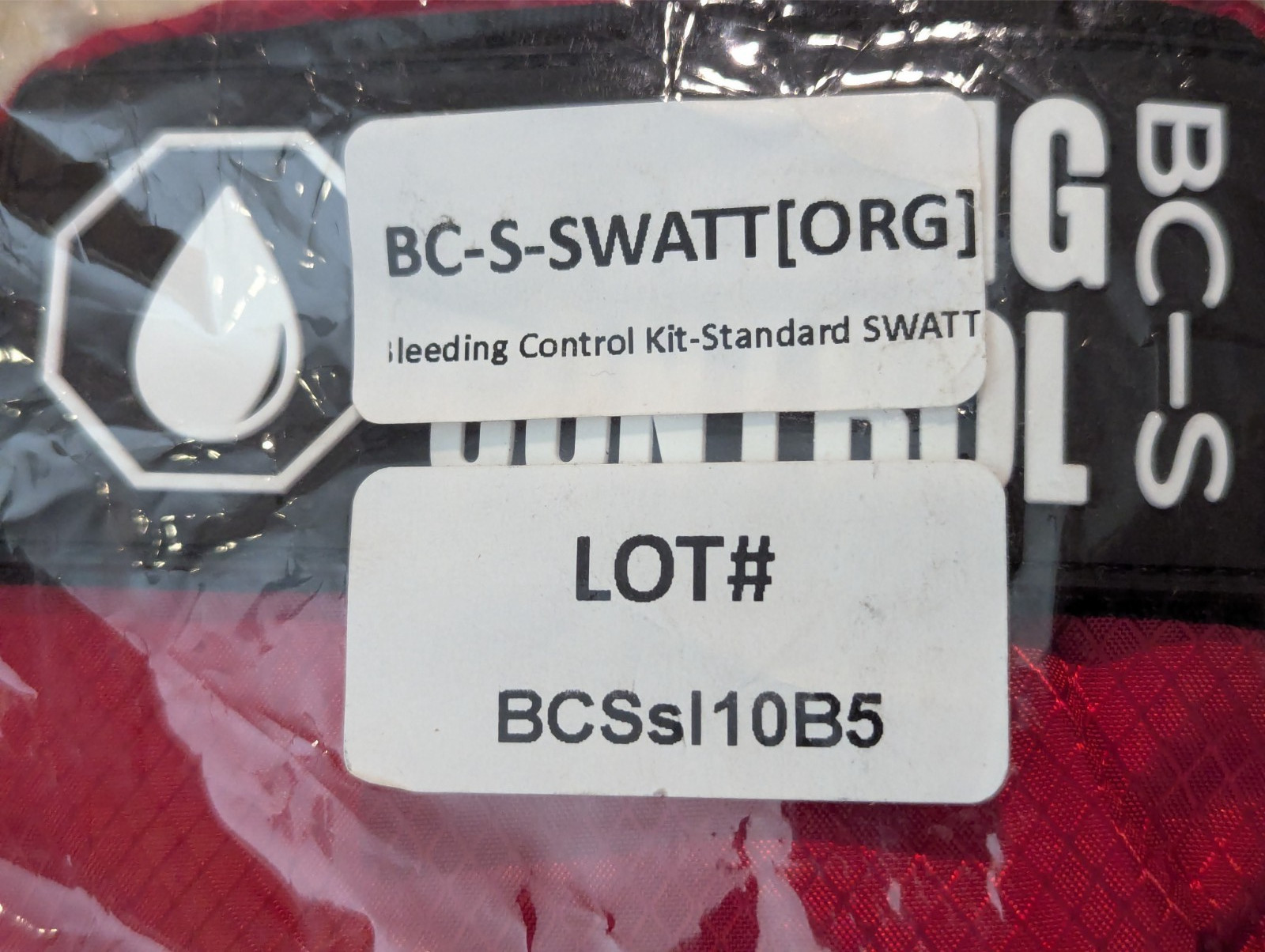 Cubix Safety Bleeding Control First Aid Kit BC-S-SWATT