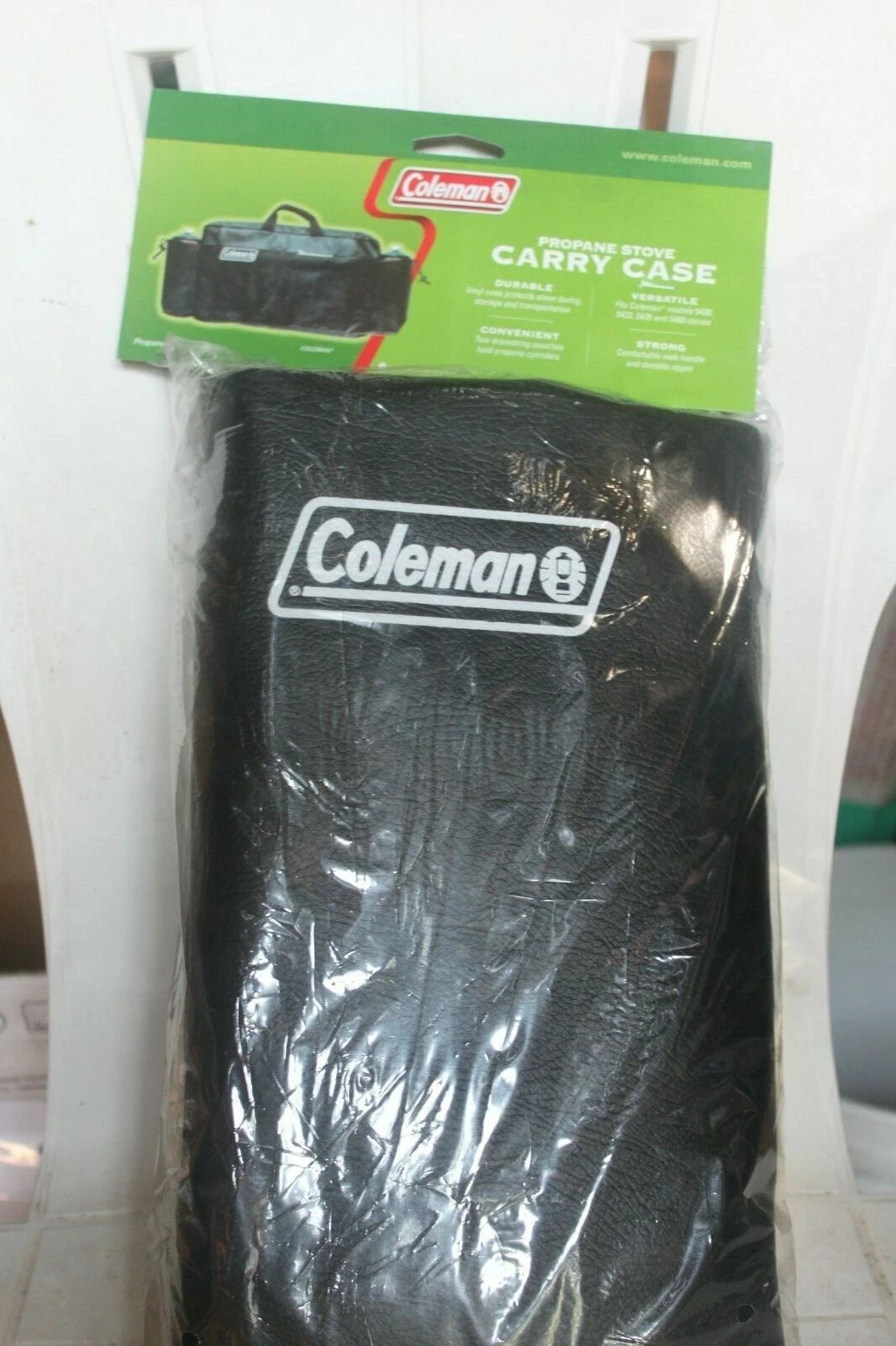 COLEMAN PROPANE STOVE 5469-777C CARRY CASE BAG NOS (CH)