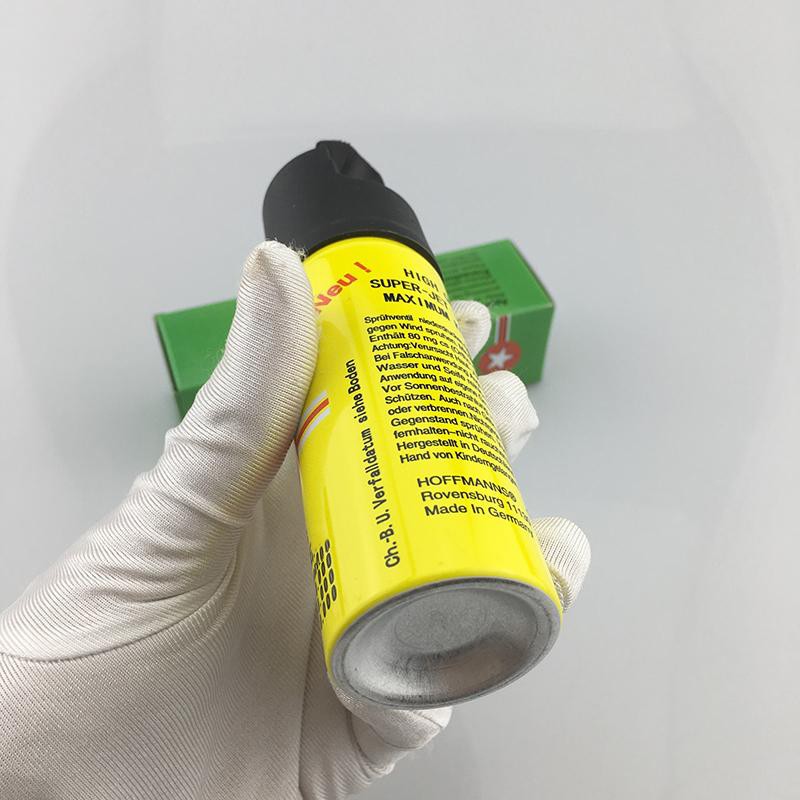 2 Bottles Pepper Spray – Yellow Maximum Strength OC Spray, 10ft, 25 Bursts