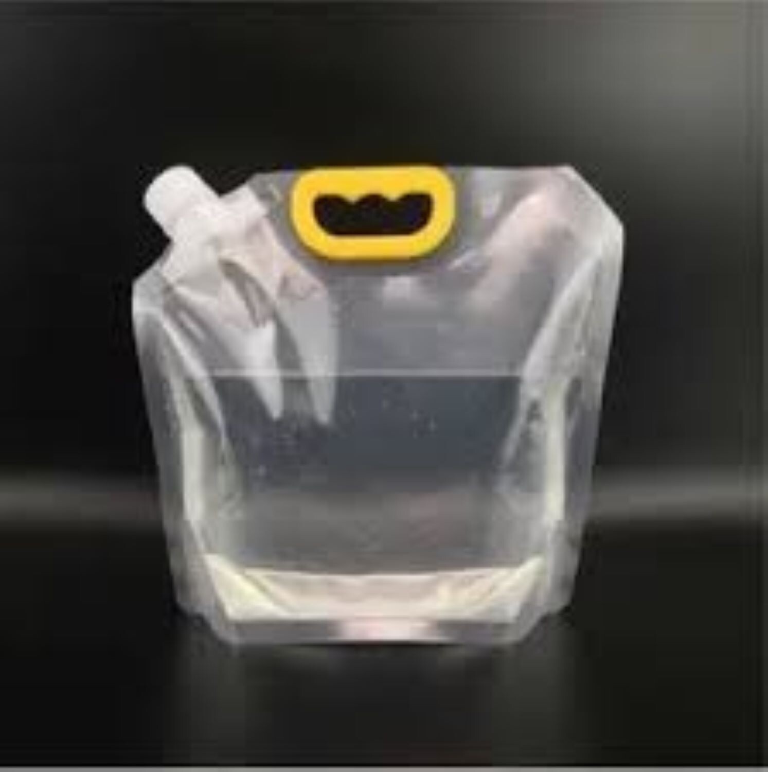 1 Pc Refillable Plastic/ Packaging Bag Pouch For Water Storage with Handle