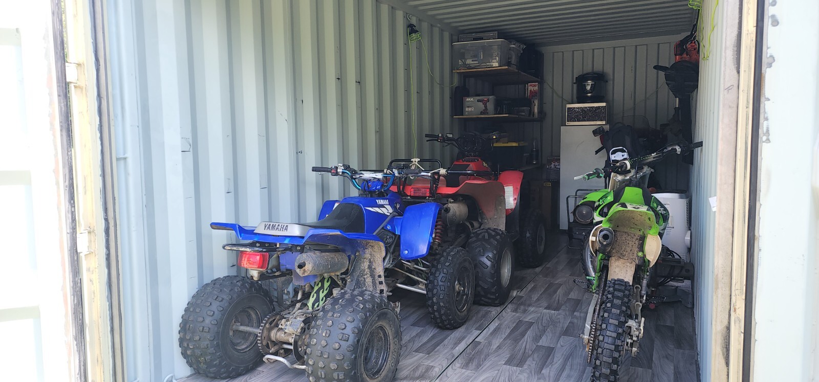 20′ Faraday Cage Shipping Container EMP Storage for Car Generator ATV Tools HDDs