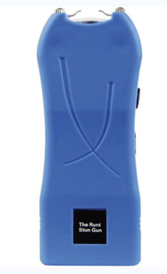 HIGHLY RATED POWERFUL POLICE Stun Gun 911 80 MV Rechargeable w LED Flashlight
