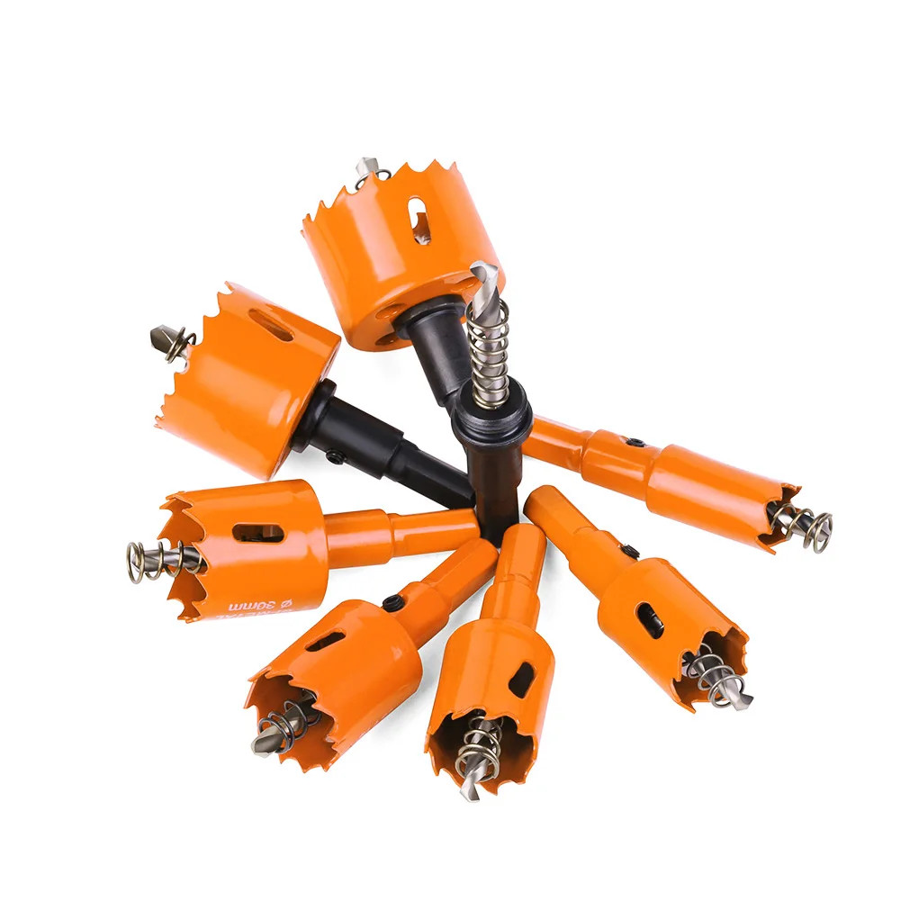 1pc 15-200mm M42 HSS Steel Drilling Hole Saw Drill Bit Bi-Metal for Aluminum Iro