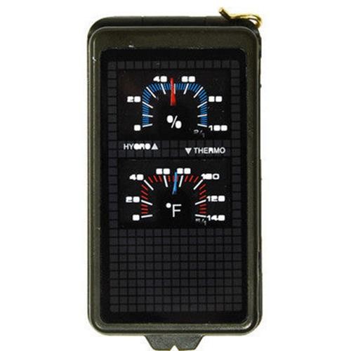 Emergency Outdoor Survival Camping Hiking Tool Flint Lamp Kit Compass Hygrometer