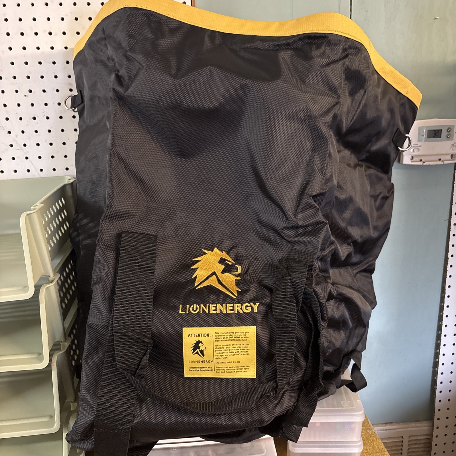 Lion Energy Electronics Shielding EMP Bag Oversized LARGE R5-105